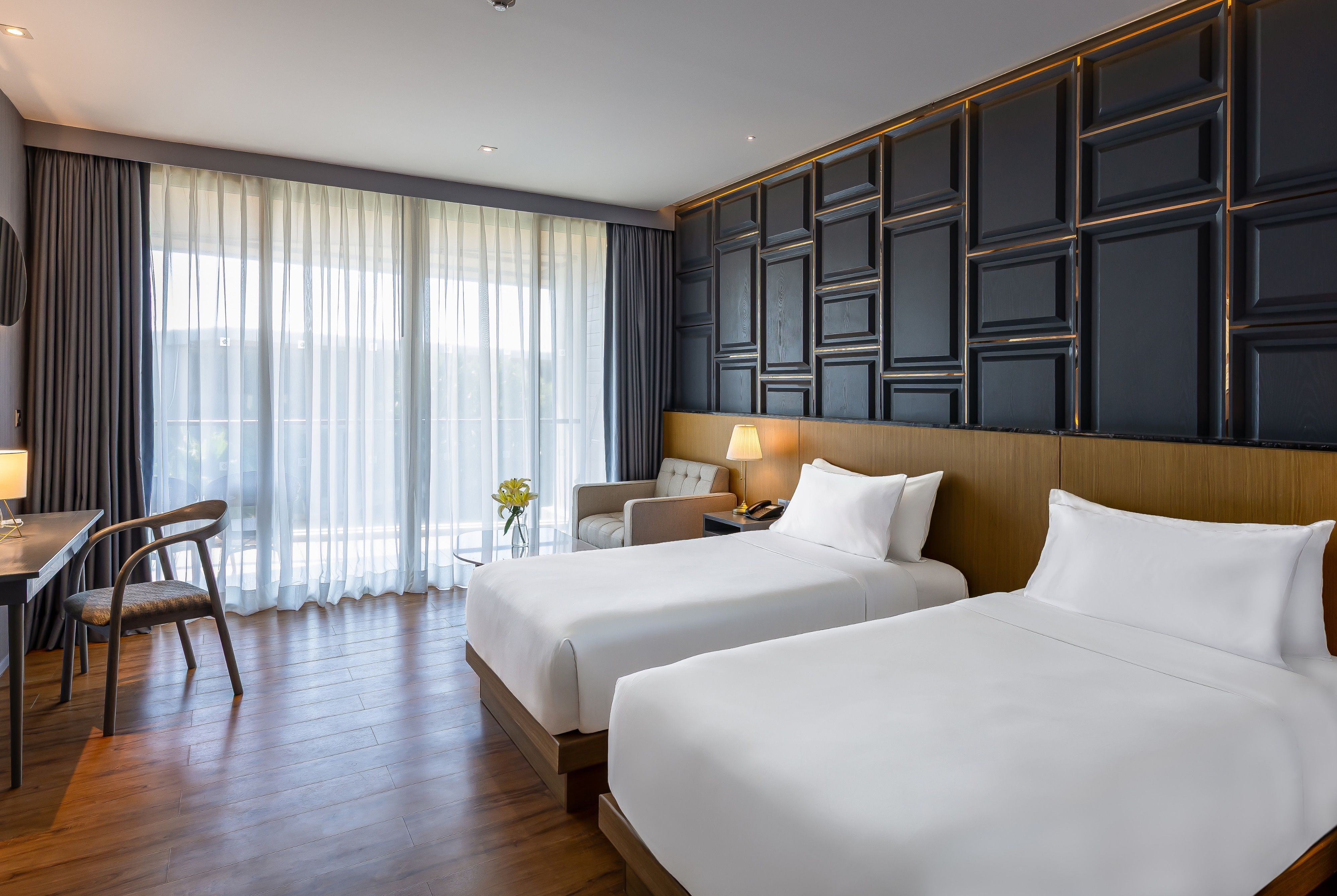 Guest room at the Wyndham Grand Nai Harn Beach Phuket in Phuket, Other than US/Canada