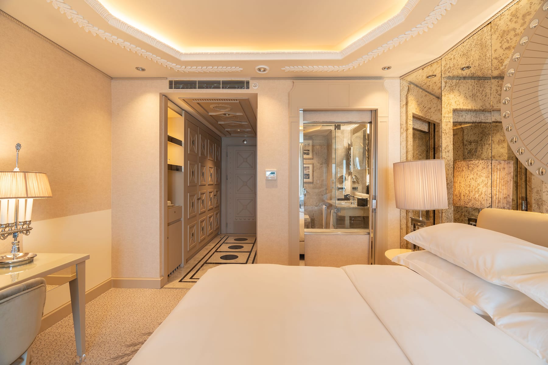 Guest room at the Wyndham Grand Istanbul Kalamis Marina Hotel in Istanbul, Other than US/Canada