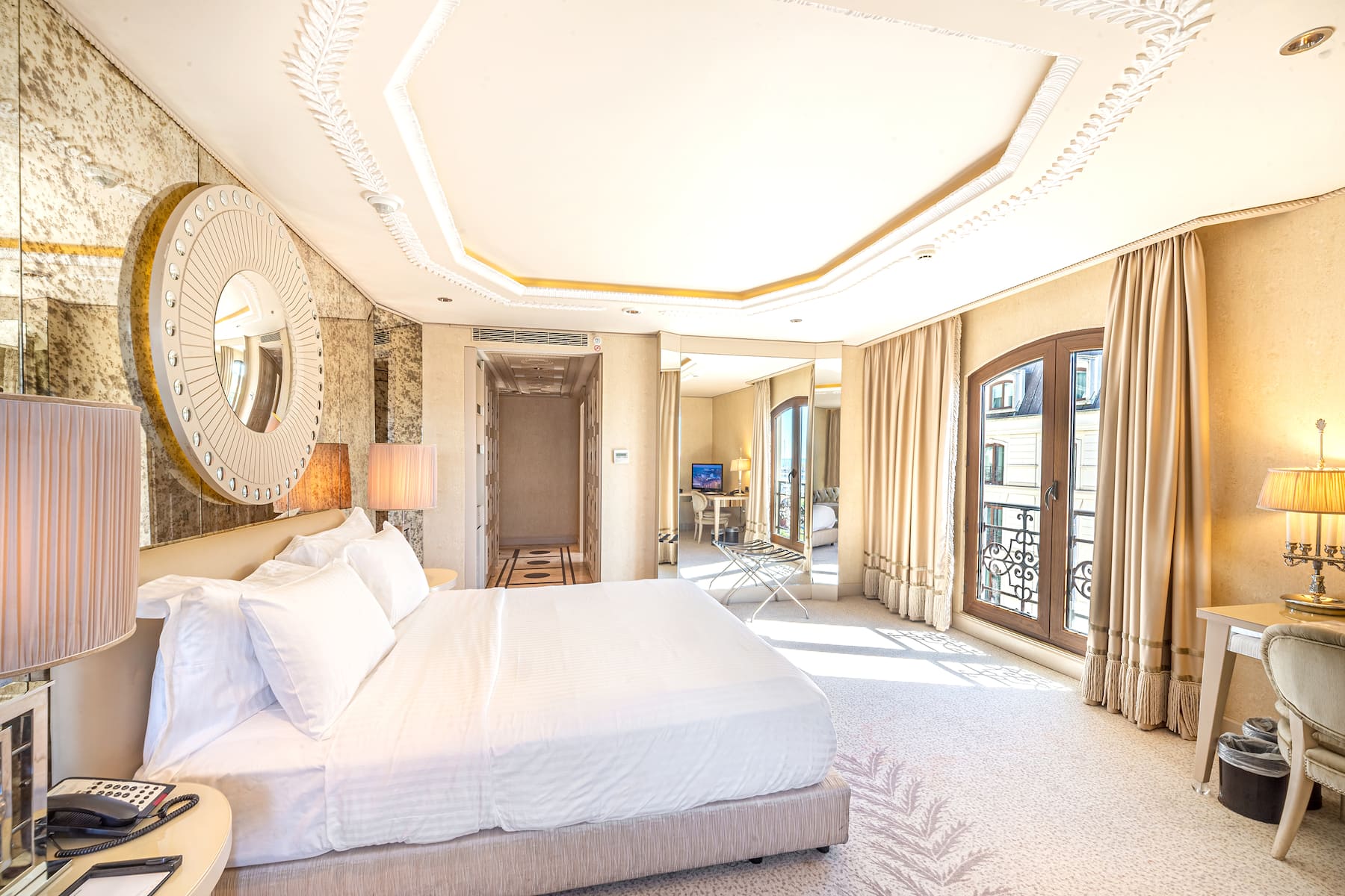 Guest room at the Wyndham Grand Istanbul Kalamis Marina Hotel in Istanbul, Other than US/Canada