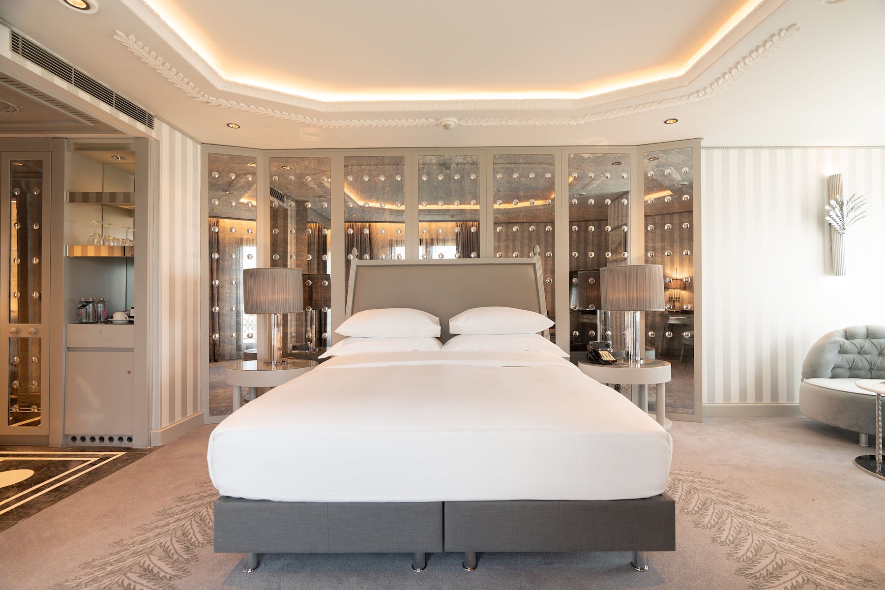 Guest room at the Wyndham Grand Istanbul Kalamis Marina Hotel in Istanbul, Other than US/Canada
