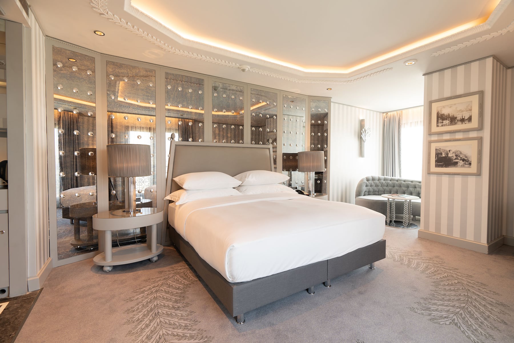 Guest room at the Wyndham Grand Istanbul Kalamis Marina Hotel in Istanbul, Other than US/Canada