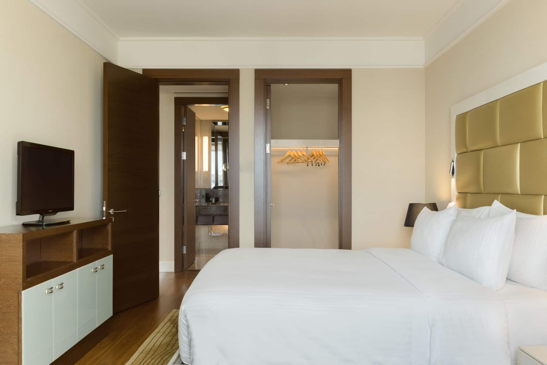 Guest room at the Wyndham Grand Istanbul Europe in Istanbul, Other than US/Canada