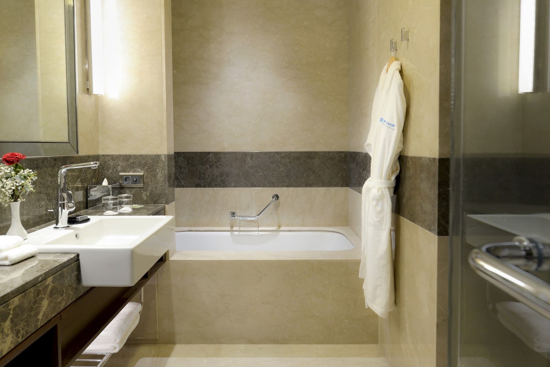 Guest room at the Wyndham Grand Istanbul Europe in Istanbul, Other than US/Canada