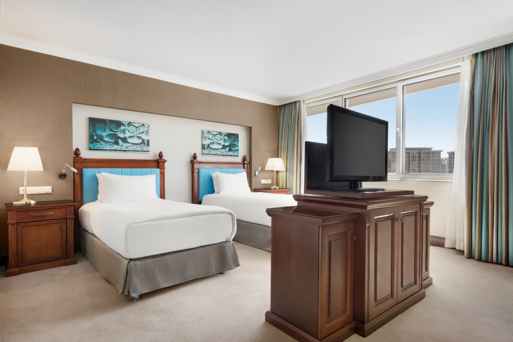 Guest room at the Wyndham Grand Kayseri in Kayseri, Other than US/Canada