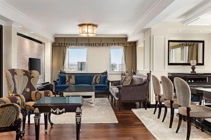 Guest room at the Wyndham Grand Kayseri in Kayseri, Other than US/Canada