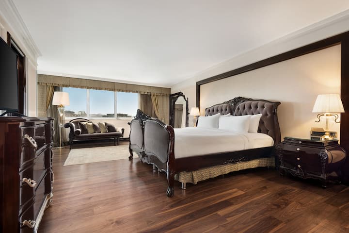 Guest room at the Wyndham Grand Kayseri in Kayseri, Other than US/Canada