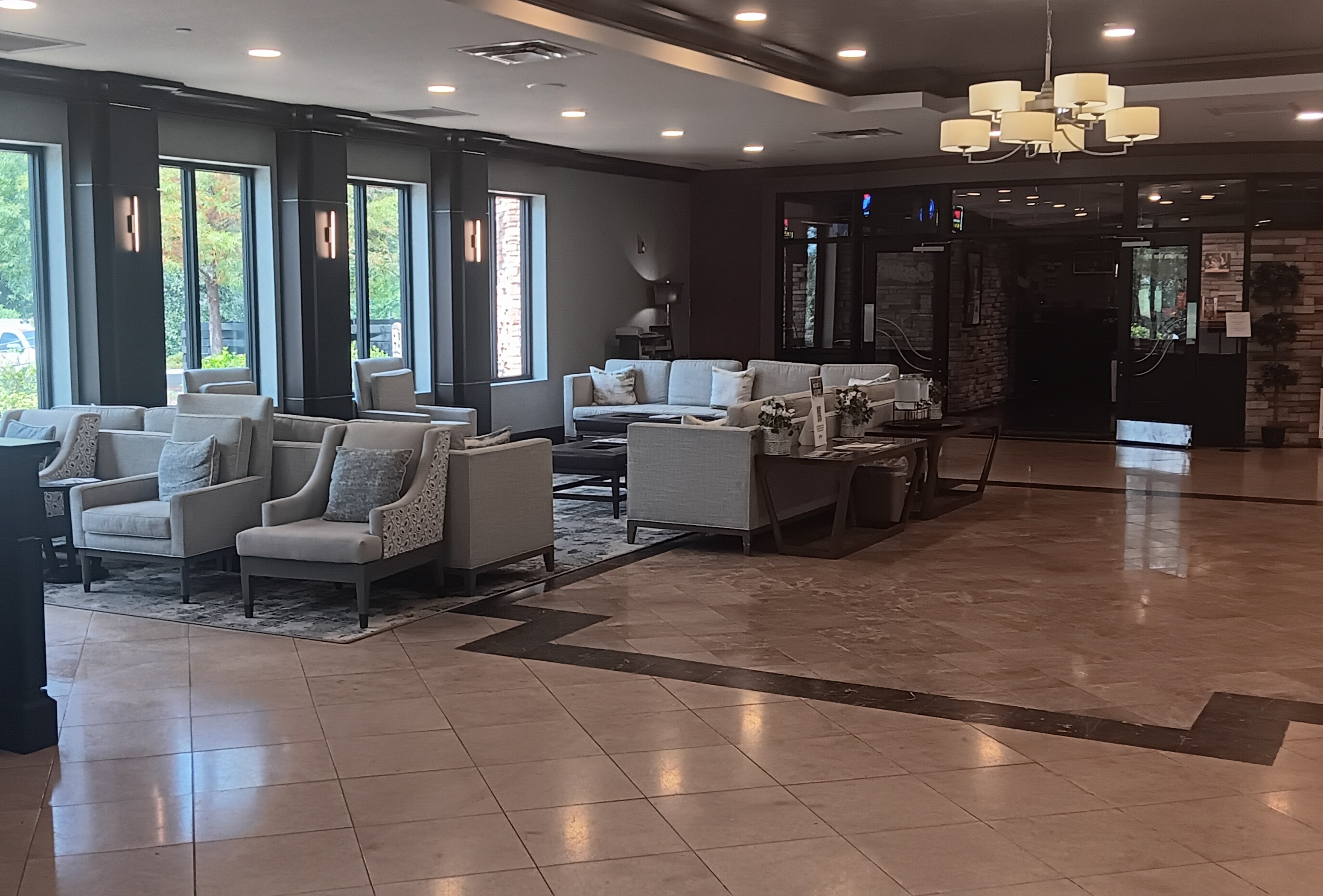Wyndham Grand Executive Center Little Rock Airport reception in Little Rock, Arkansas