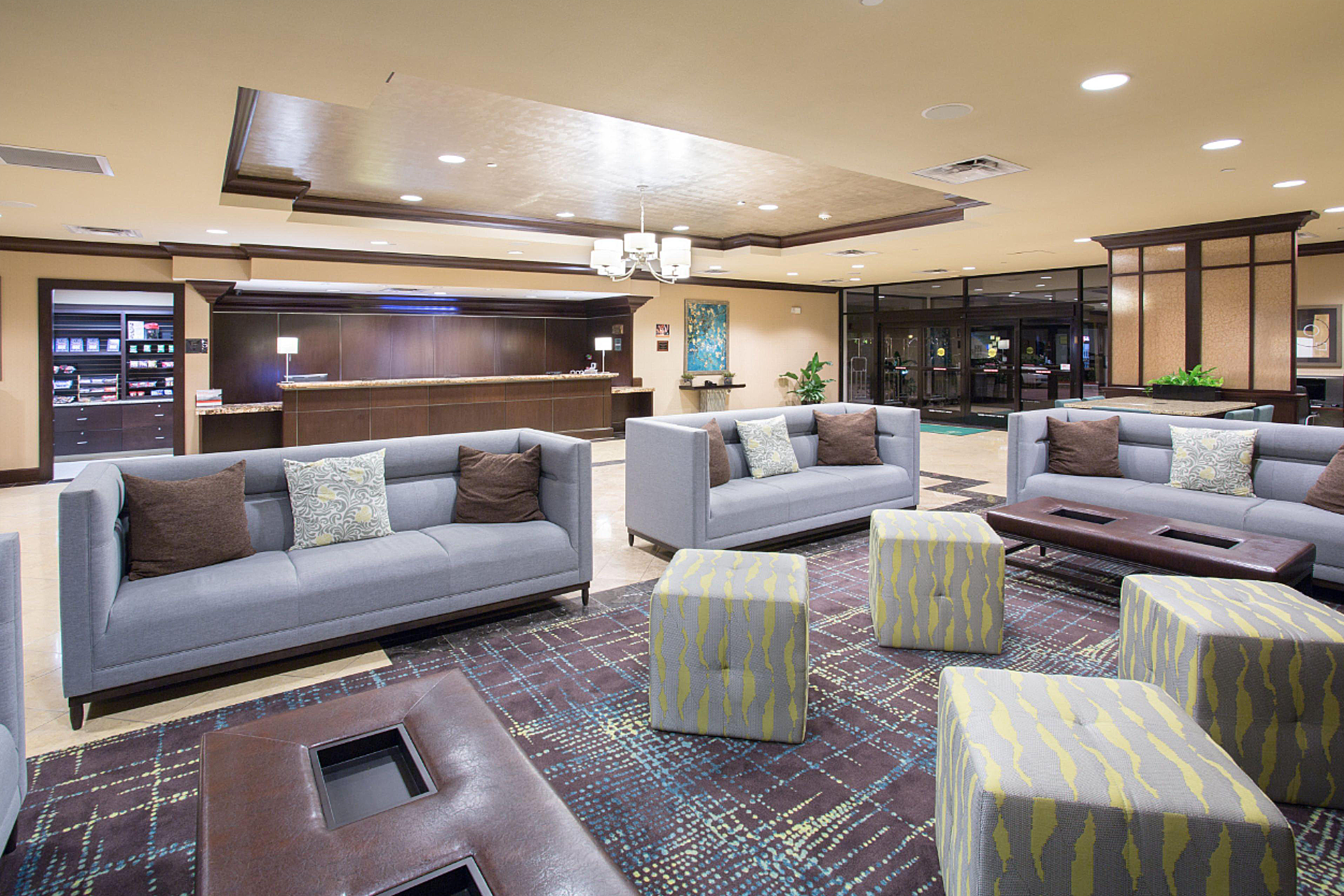 Wyndham Grand Executive Center Little Rock Airport reception in Little Rock, Arkansas