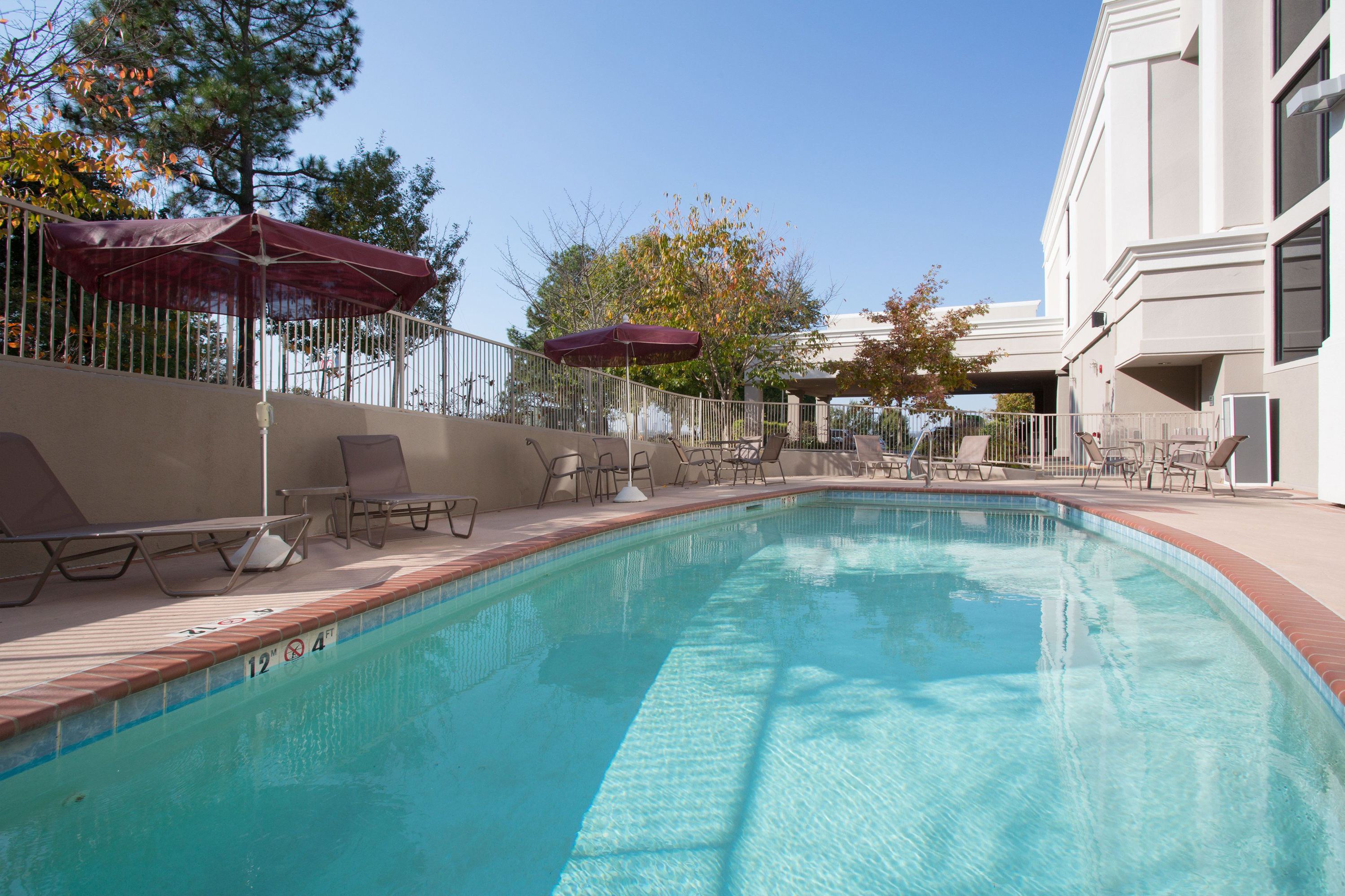 Pool at the Wyndham Grand Executive Center Little Rock Airport in Little Rock, Arkansas