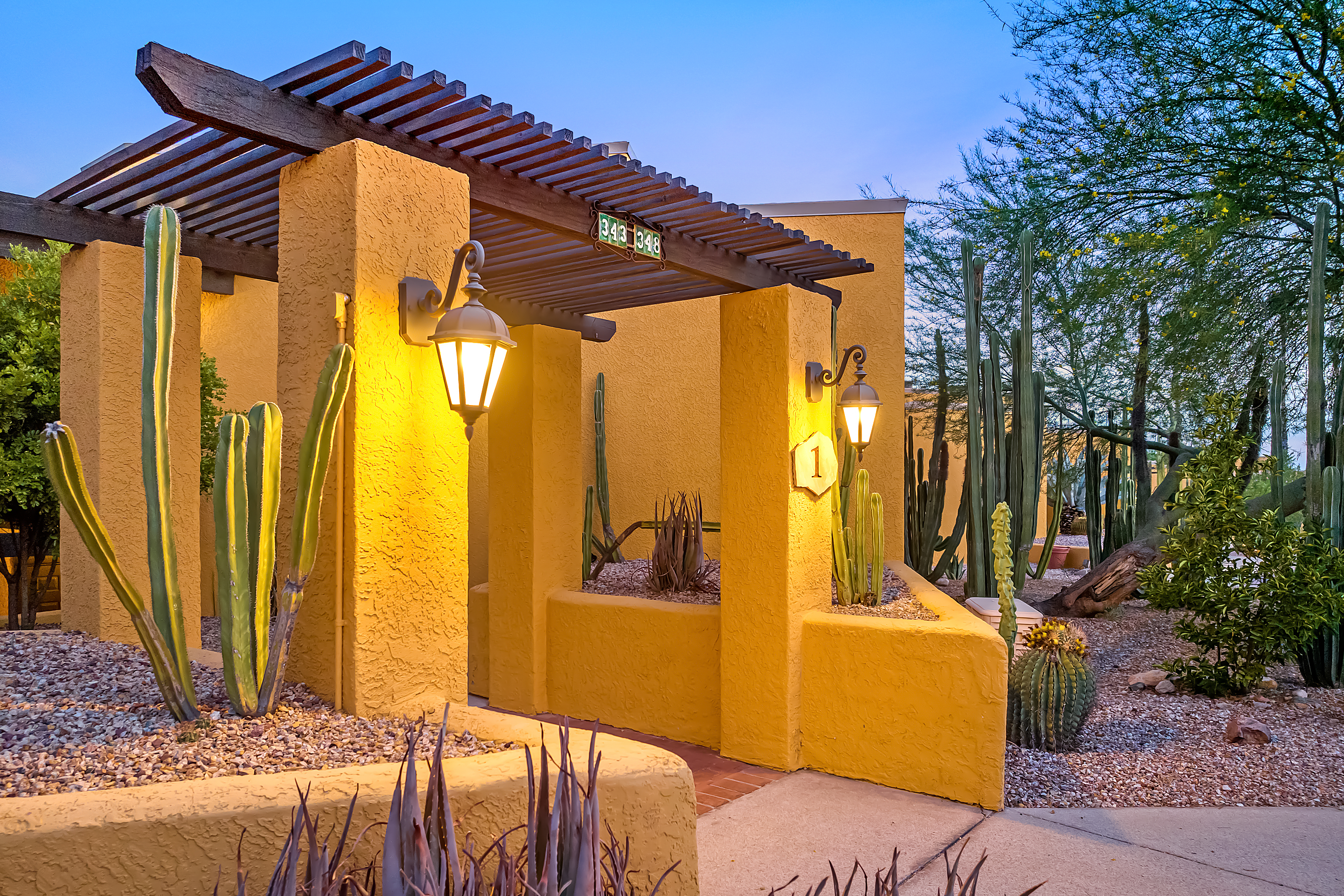Exterior of Westward Look Wyndham Grand Resort and Spa hotel in Tucson, Arizona