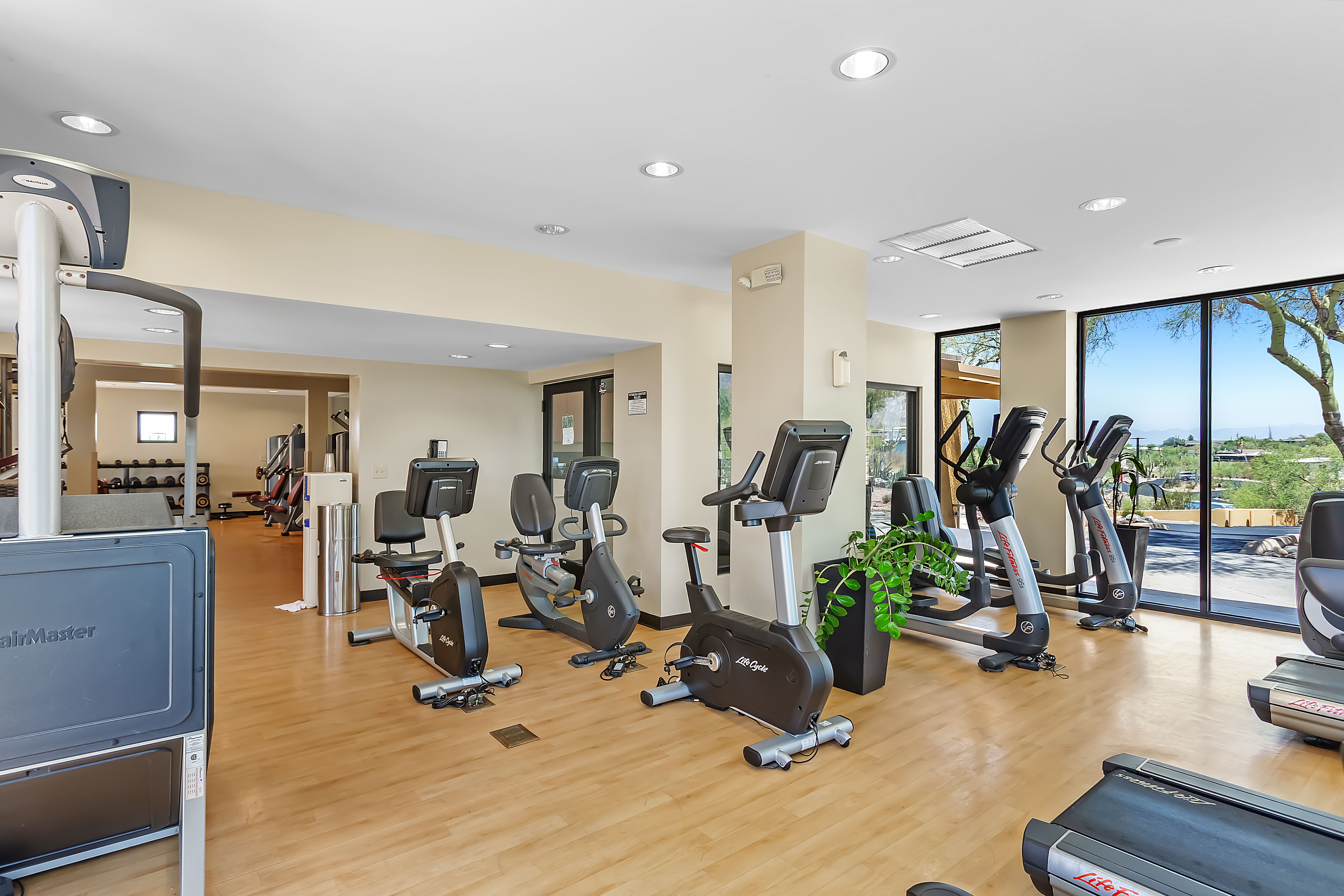 Fitness room at Westward Look Wyndham Grand Resort and Spa in Tucson, Arizona