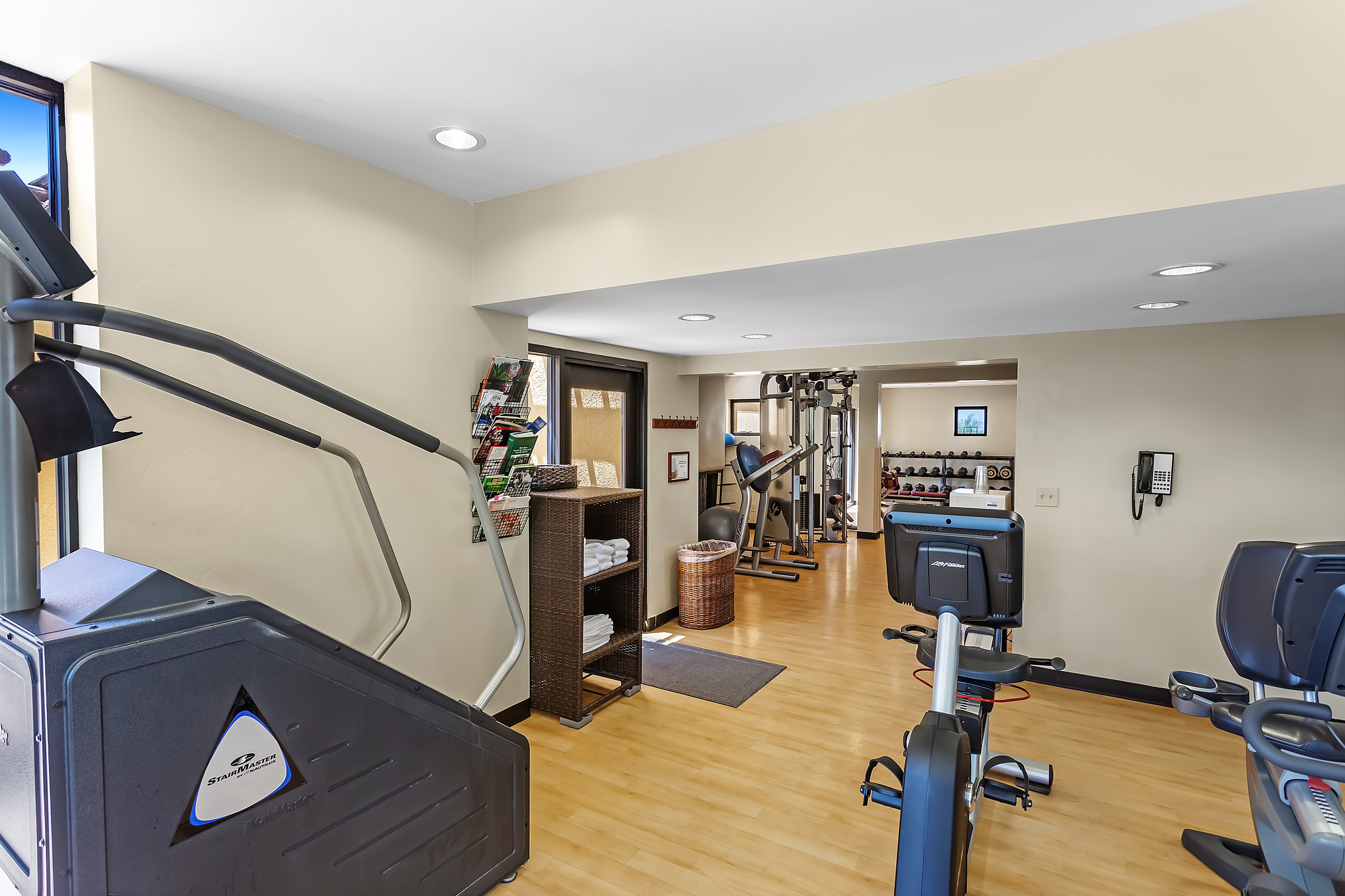 Fitness room at Westward Look Wyndham Grand Resort and Spa in Tucson, Arizona