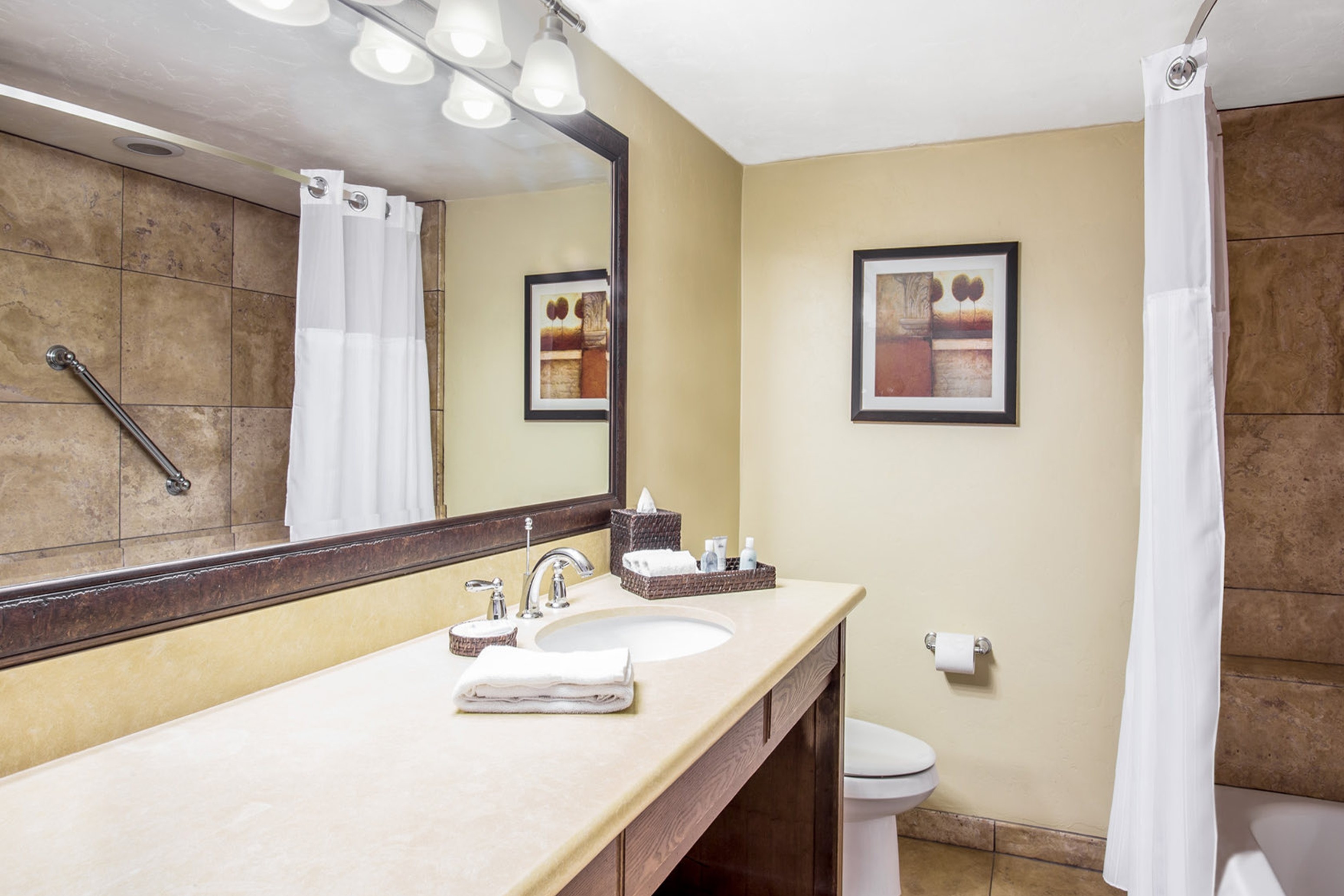 Guest room bath at the Westward Look Wyndham Grand Resort and Spa in Tucson, Arizona