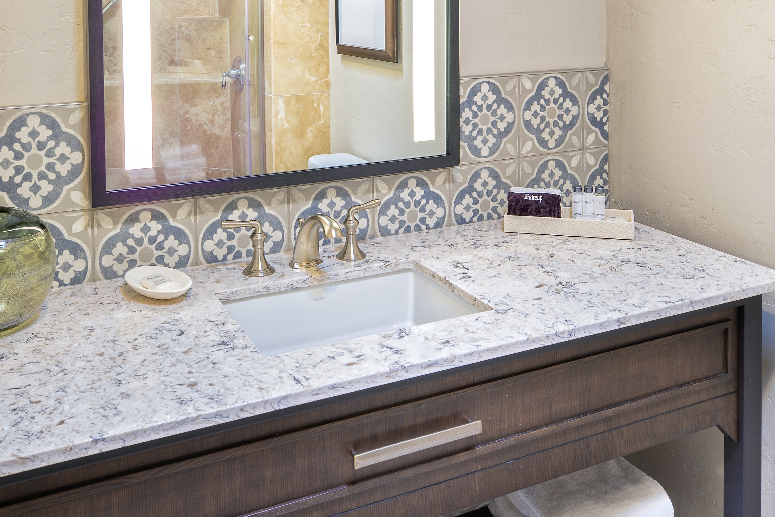 Guest room bath at the Westward Look Wyndham Grand Resort and Spa in Tucson, Arizona