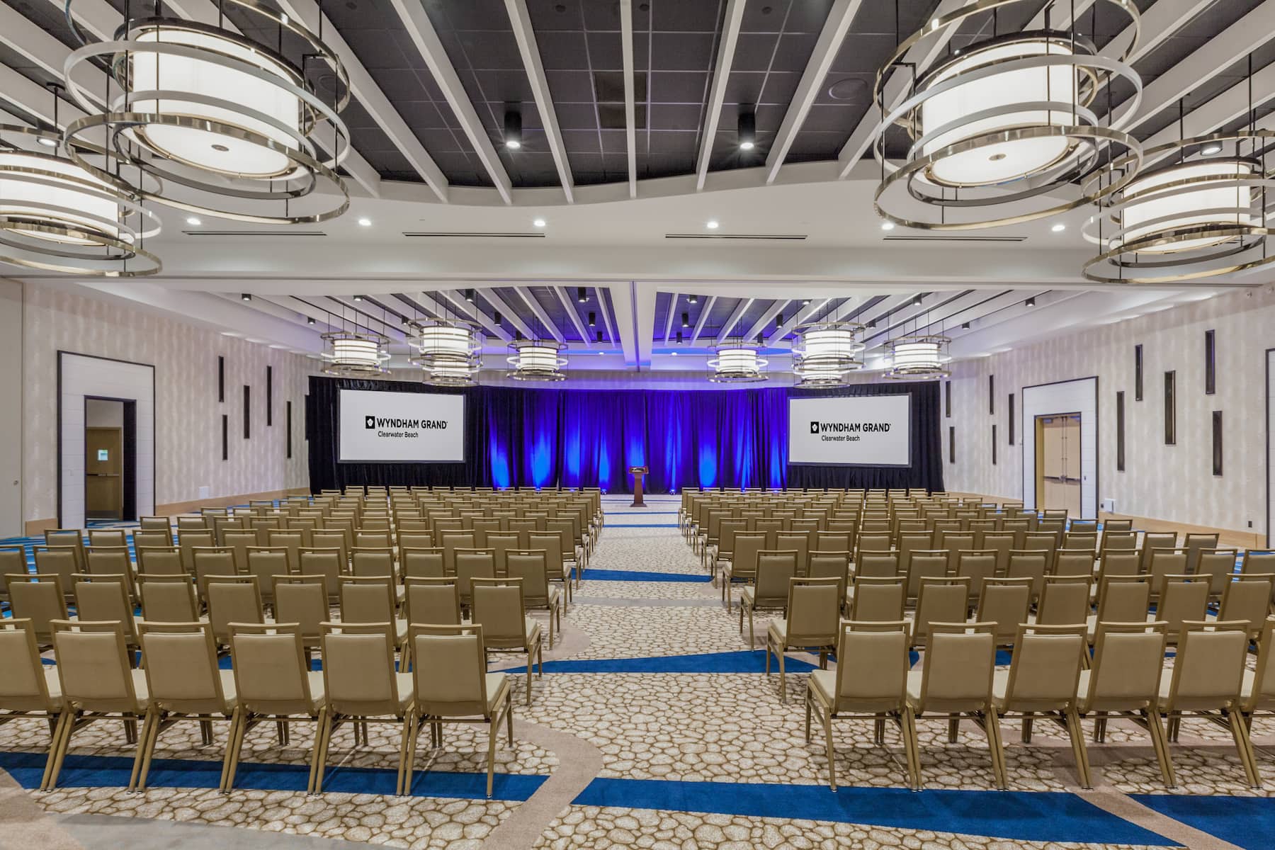 Wyndham Grand Clearwater Beach ballroom in Clearwater, Florida