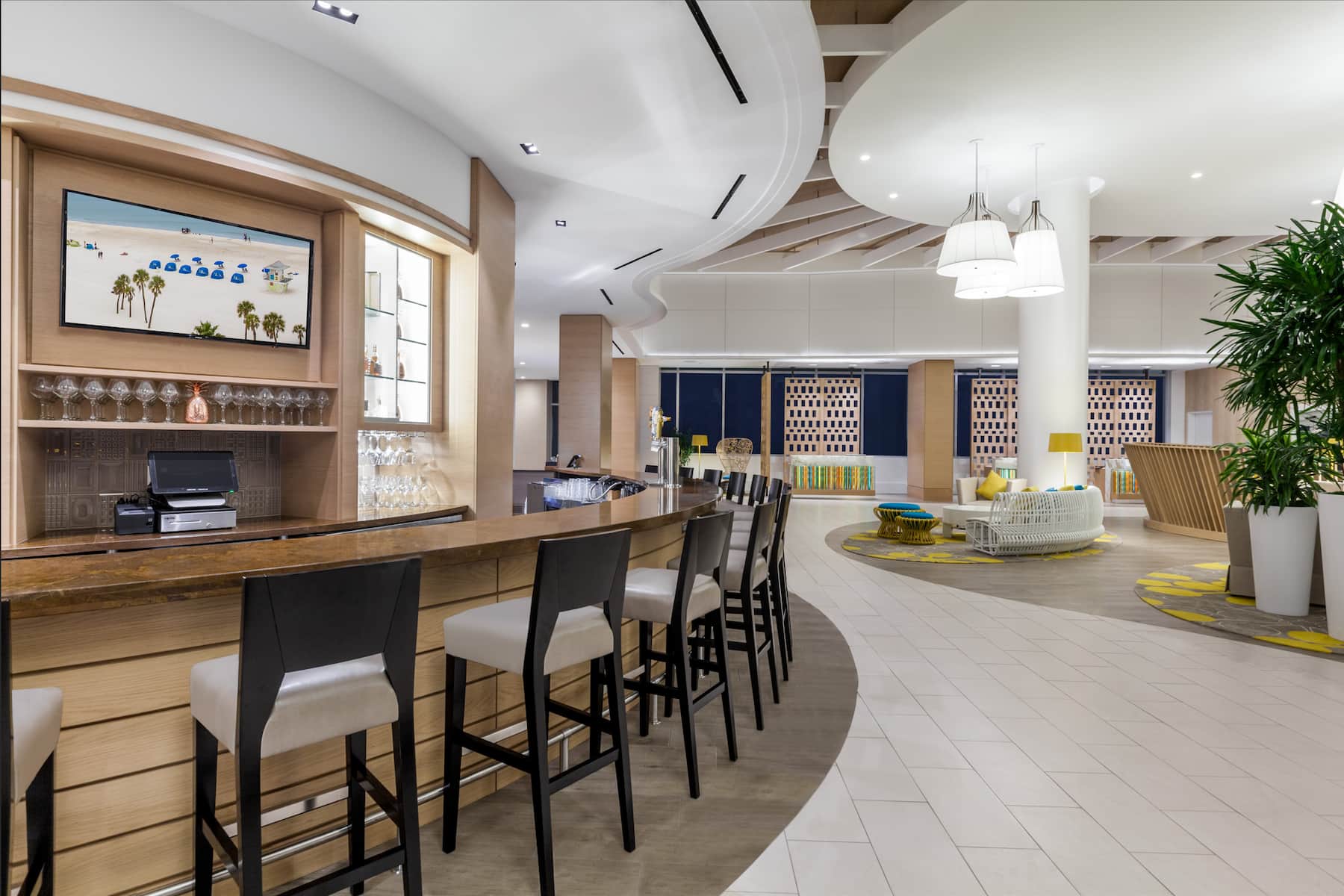 Bar at Wyndham Grand Clearwater Beach in Clearwater, Florida