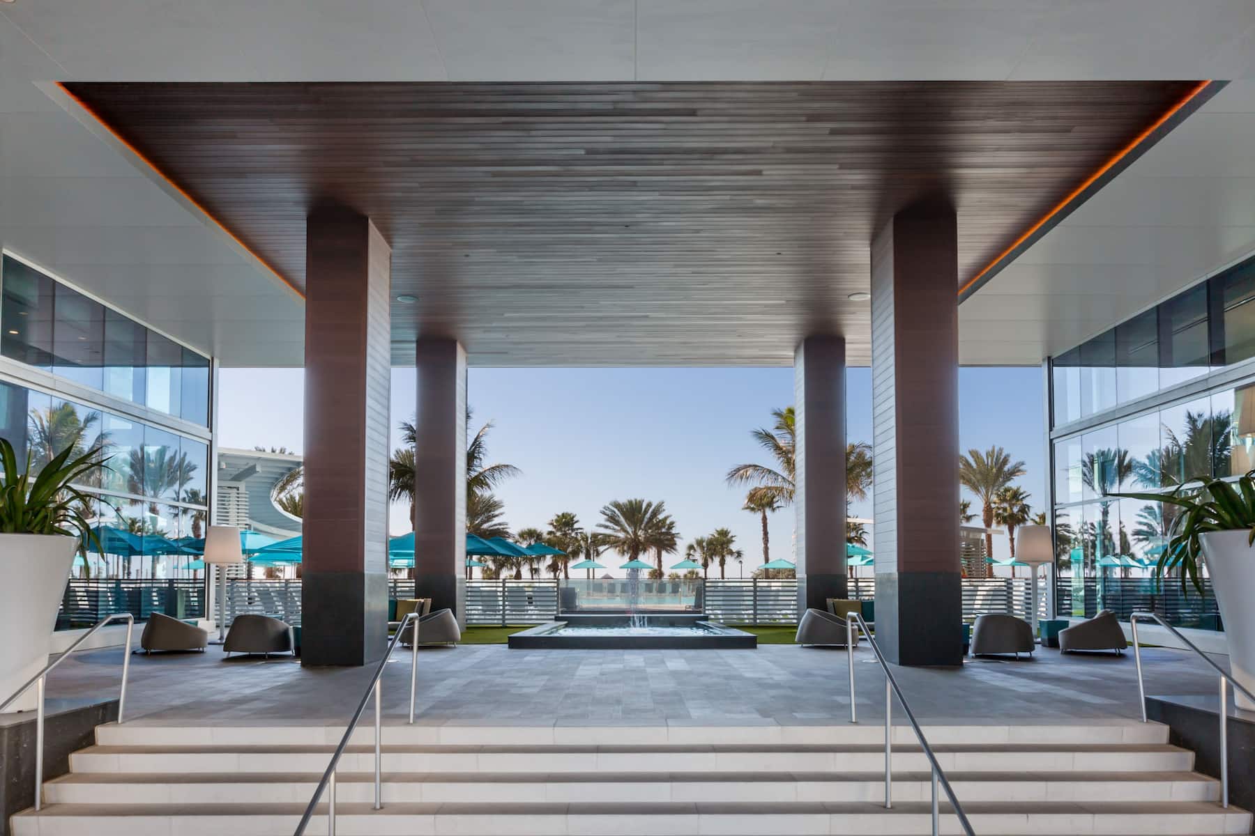 Back Exterior Image of Wyndham Grand Clearwater Beach hotel in Clearwater, Florida