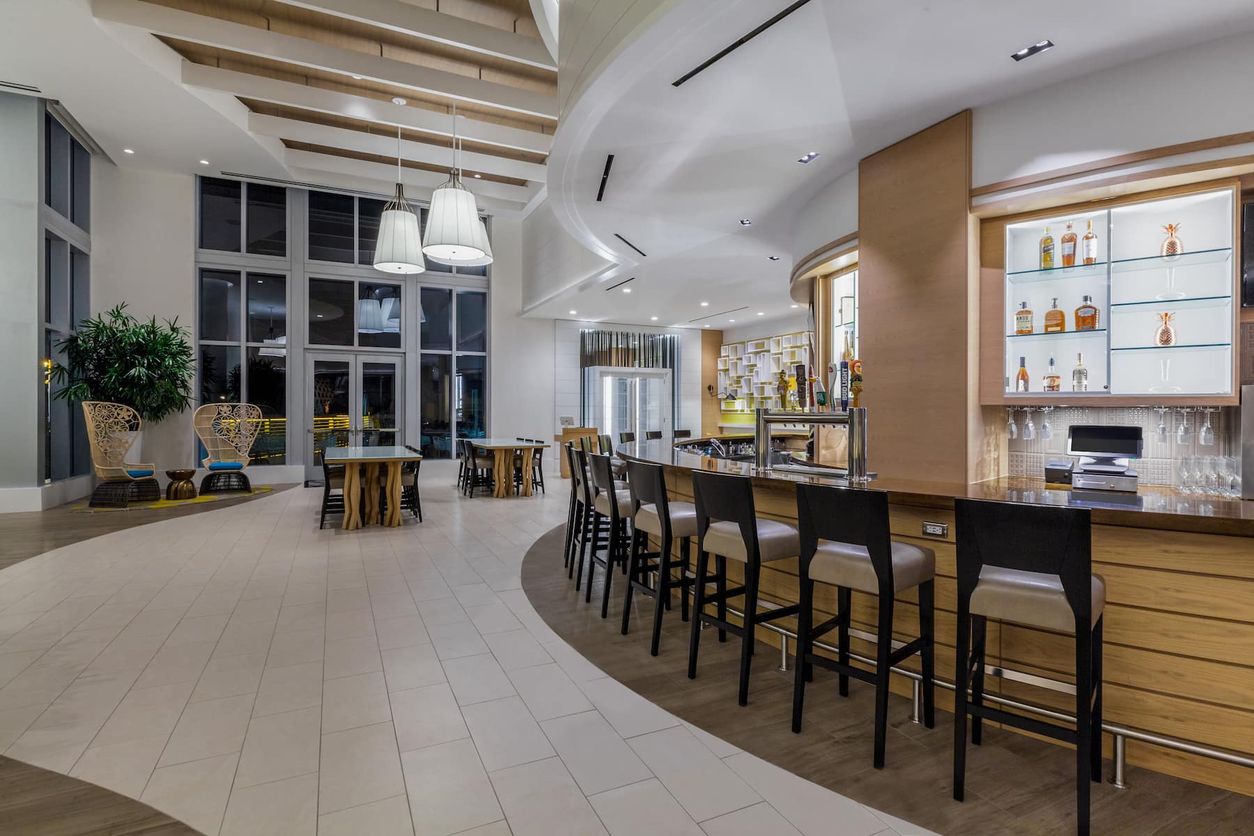Bar at Wyndham Grand Clearwater Beach in Clearwater, Florida