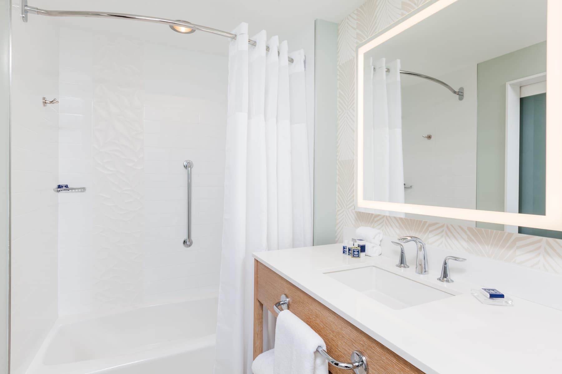 Guest room at the Wyndham Grand Clearwater Beach in Clearwater, Florida