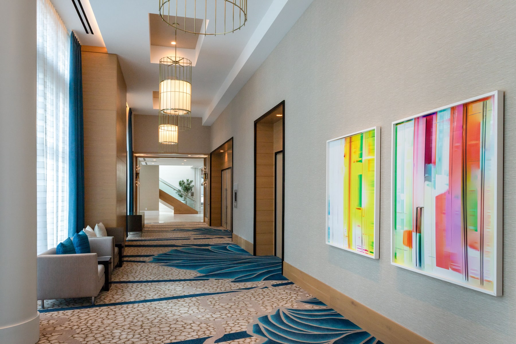 Wyndham Grand Clearwater Beach lobby feature in Clearwater, Florida