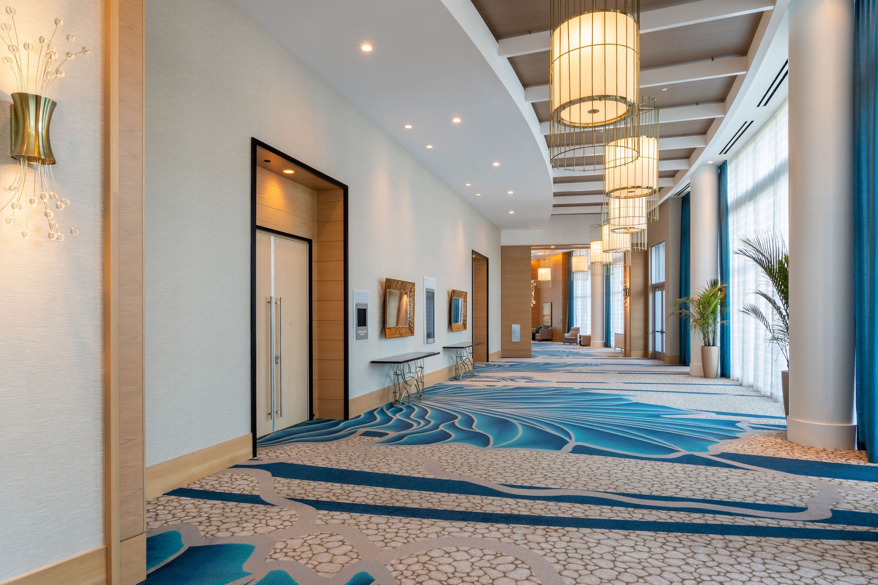 Wyndham Grand Clearwater Beach lobby feature in Clearwater, Florida