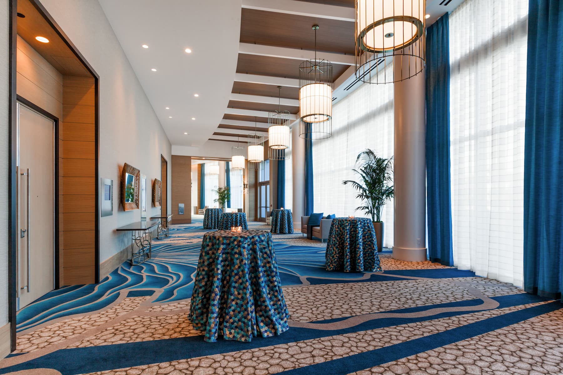 Reception meeting room at Wyndham Grand Clearwater Beach in Clearwater, Florida