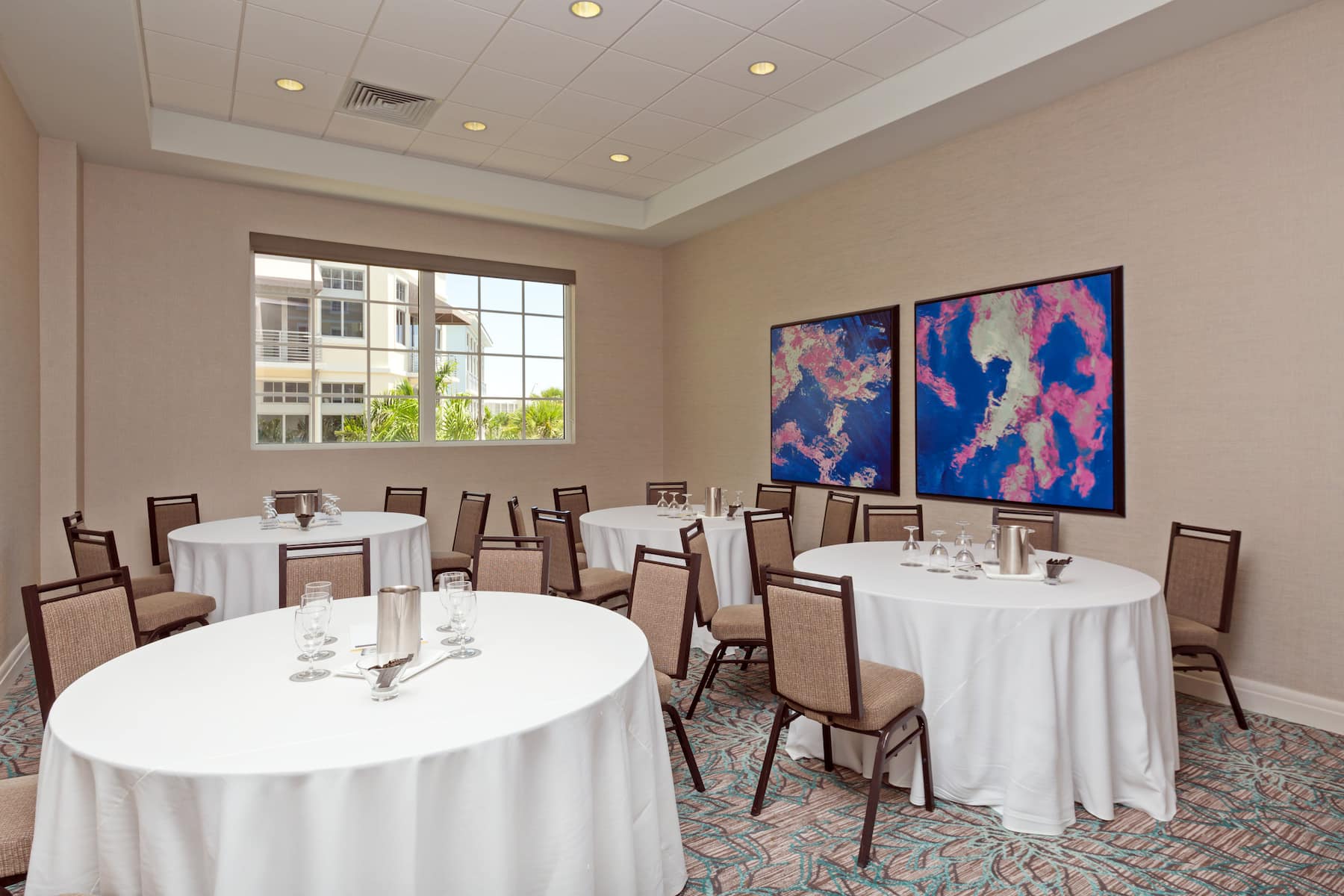 Wyndham Grand Jupiter at Harbourside Place ballroom in Jupiter, Florida