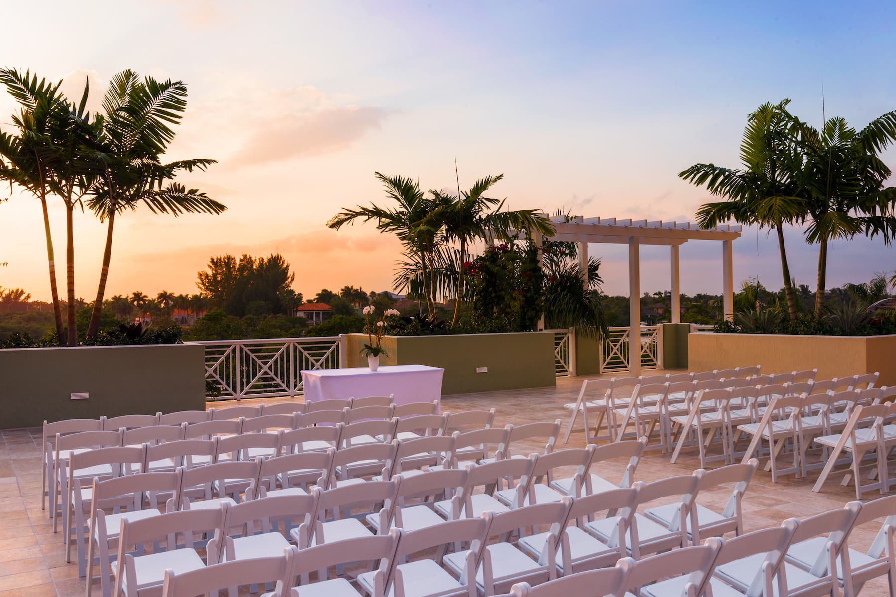 Wyndham Grand Jupiter at Harbourside Place ballroom in Jupiter, Florida