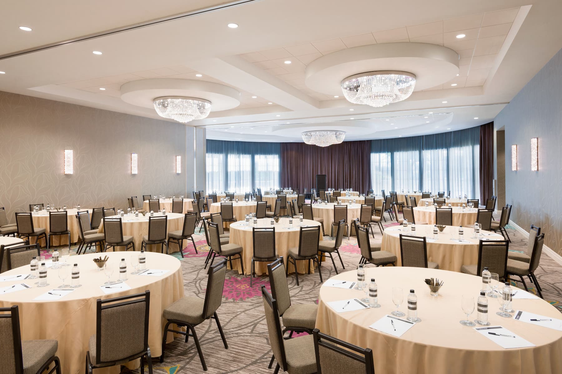 Wyndham Grand Jupiter at Harbourside Place ballroom in Jupiter, Florida