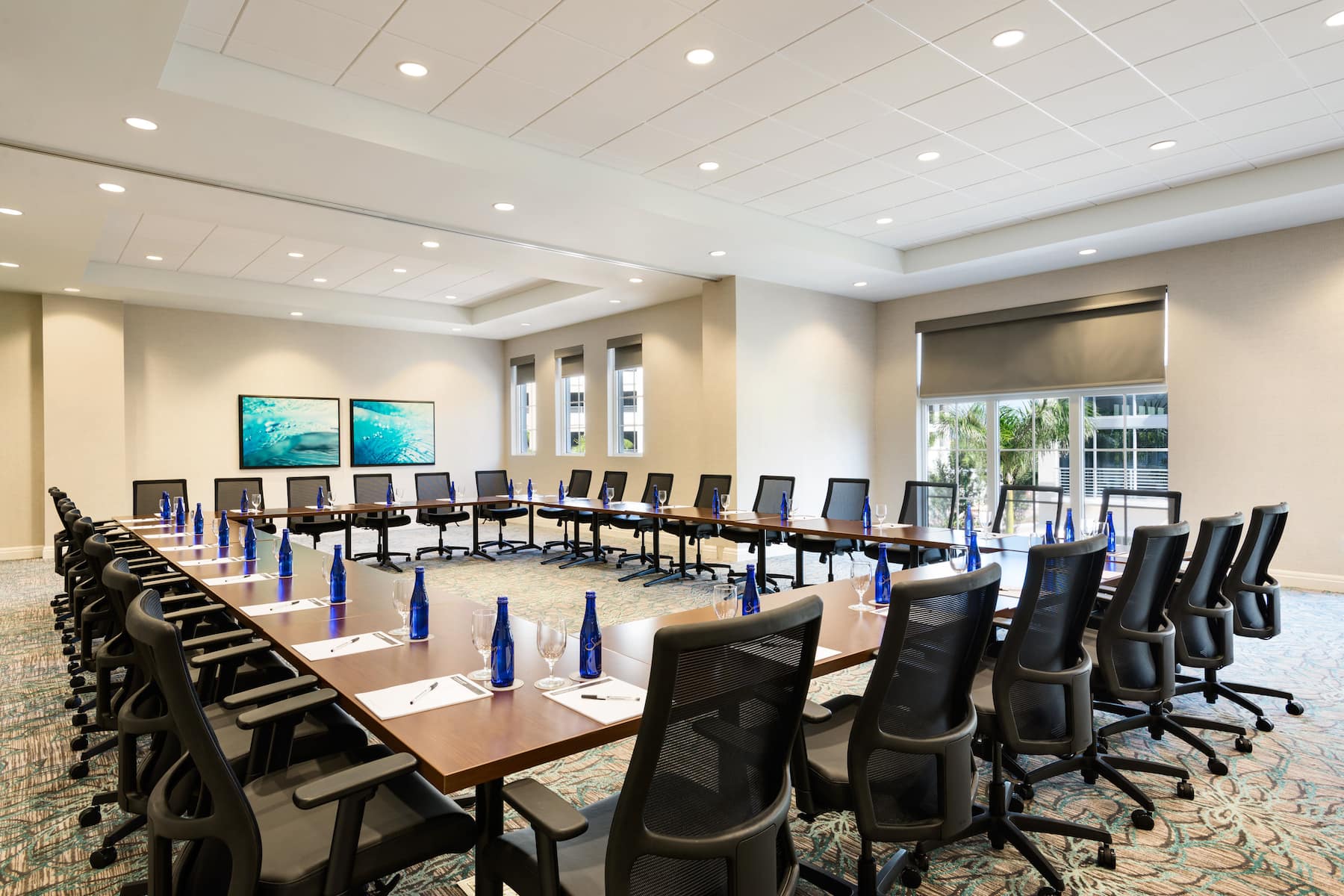 Meeting room at Wyndham Grand Jupiter at Harbourside Place in Jupiter, Florida