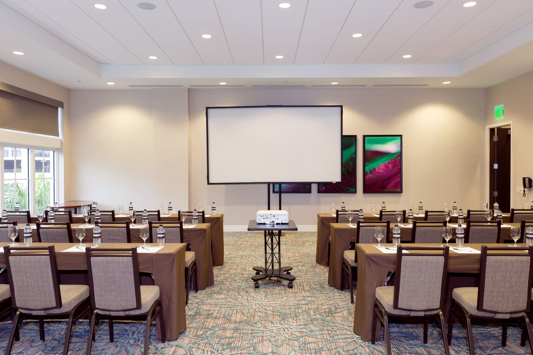 Meeting room at Wyndham Grand Jupiter at Harbourside Place in Jupiter, Florida