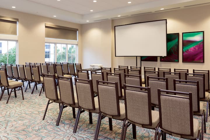 Meeting room at Wyndham Grand Jupiter at Harbourside Place in Jupiter, Florida
