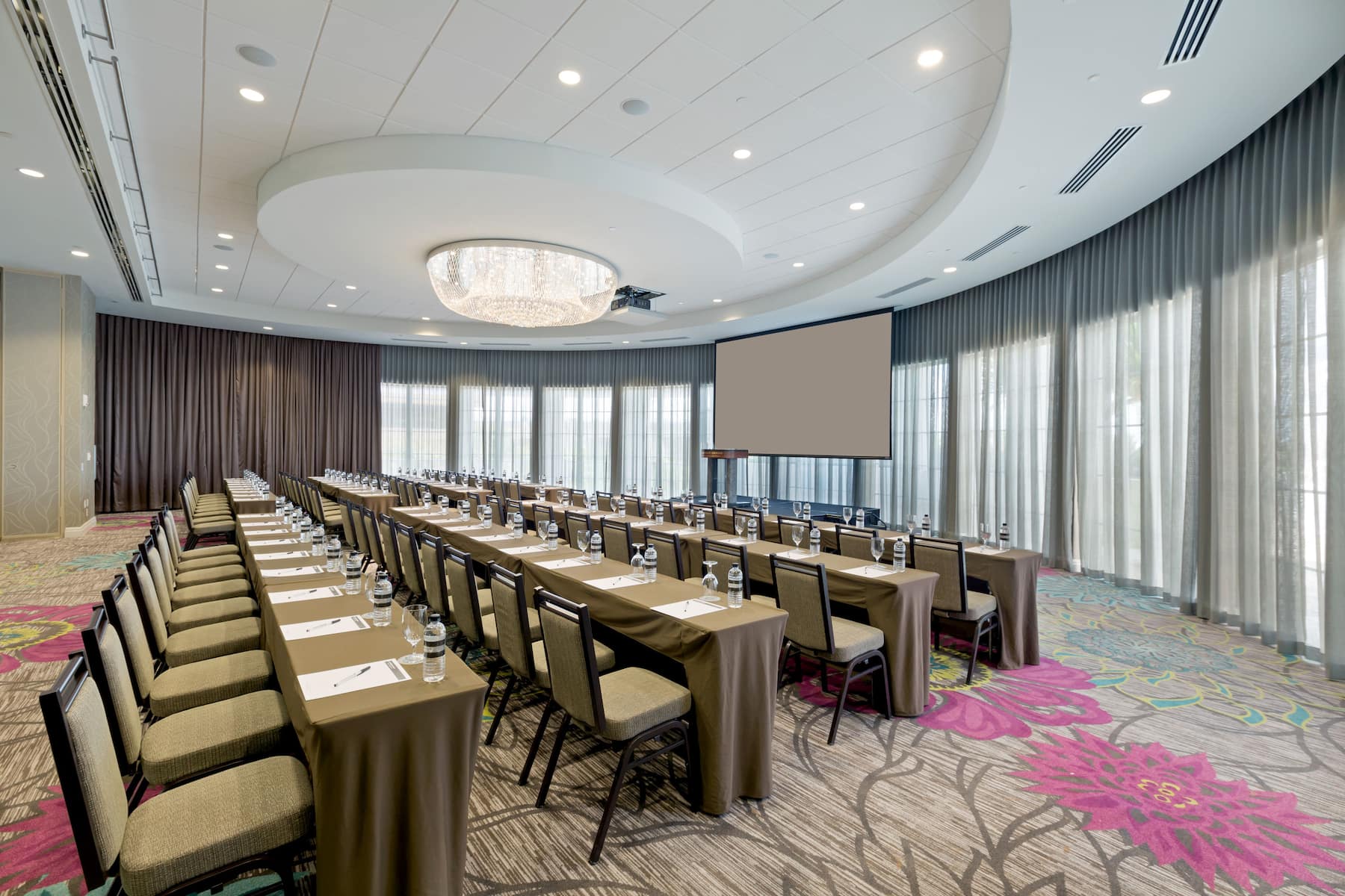 Meeting room at Wyndham Grand Jupiter at Harbourside Place in Jupiter, Florida