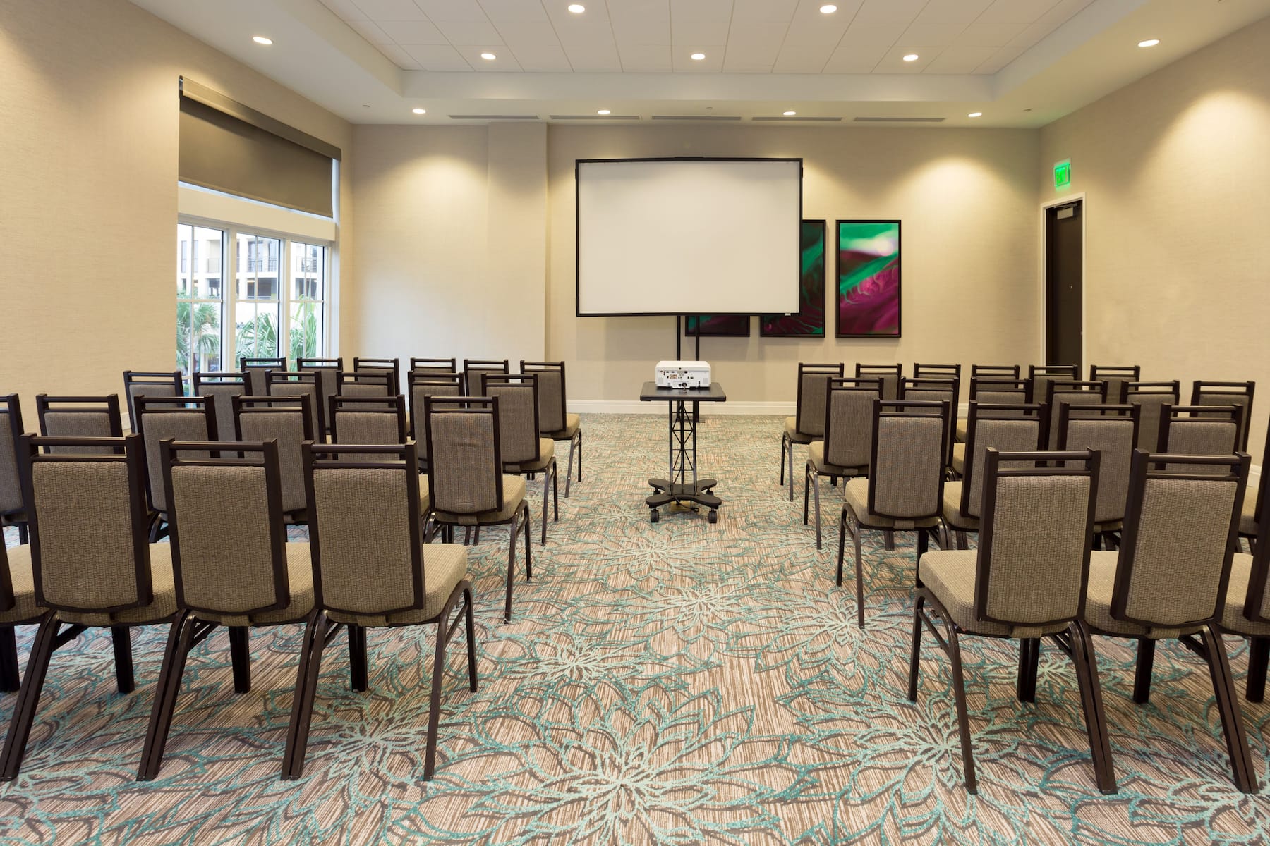 Meeting room at Wyndham Grand Jupiter at Harbourside Place in Jupiter, Florida
