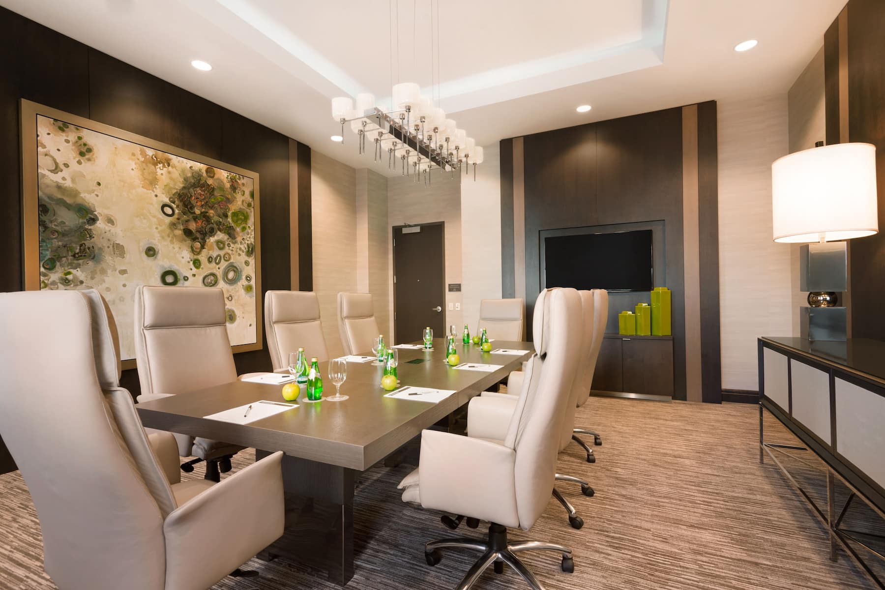 Meeting room at Wyndham Grand Jupiter at Harbourside Place in Jupiter, Florida
