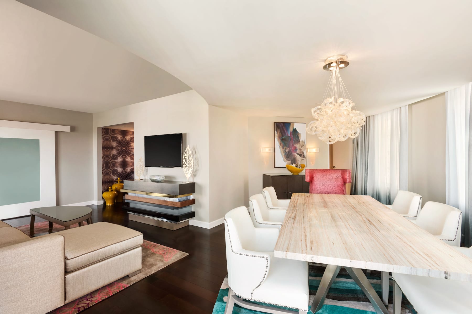 Wyndham Grand Jupiter at Harbourside Place suite in Jupiter, Florida