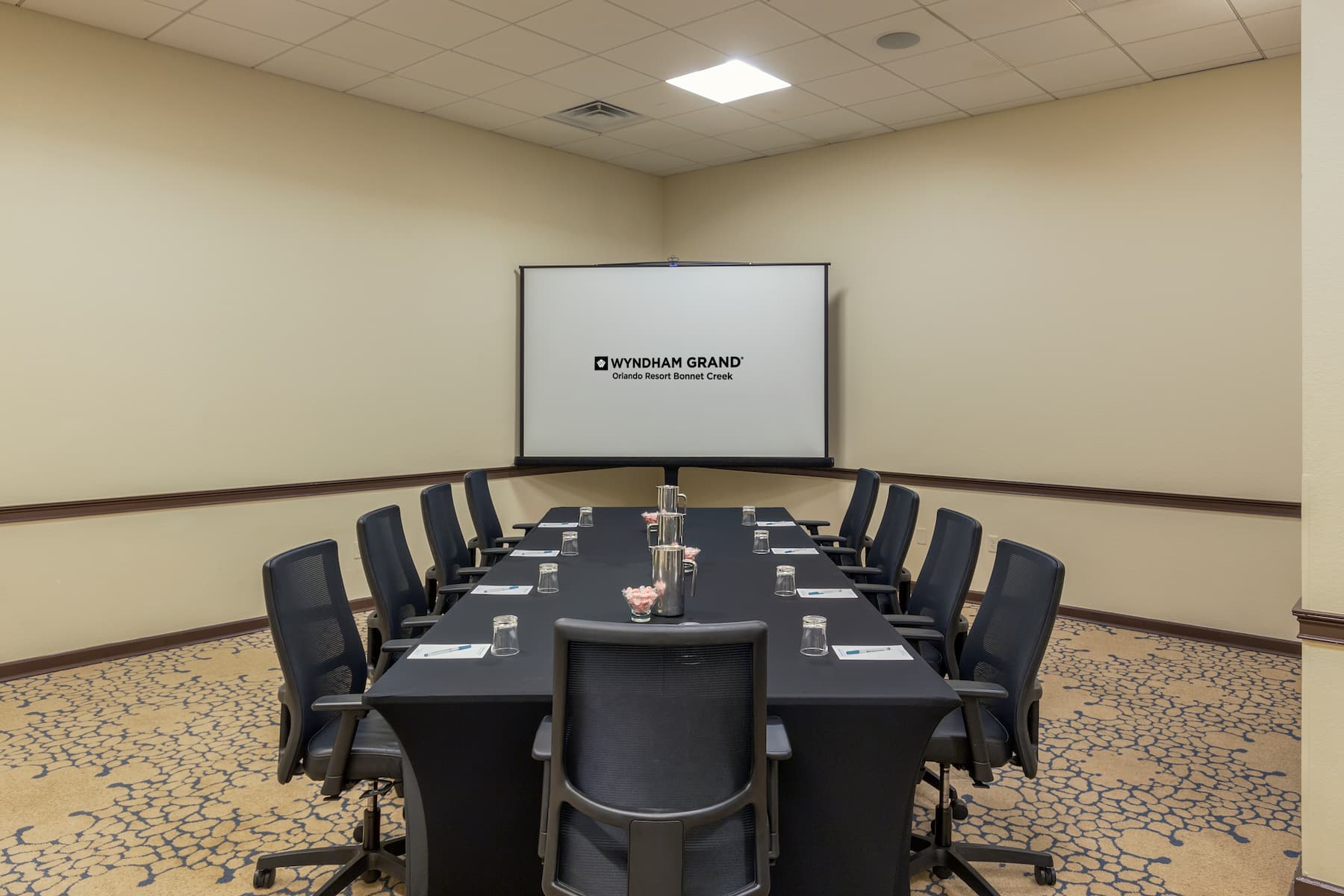 Meeting room at Wyndham Grand Orlando Resort Bonnet Creek in Orlando, Florida