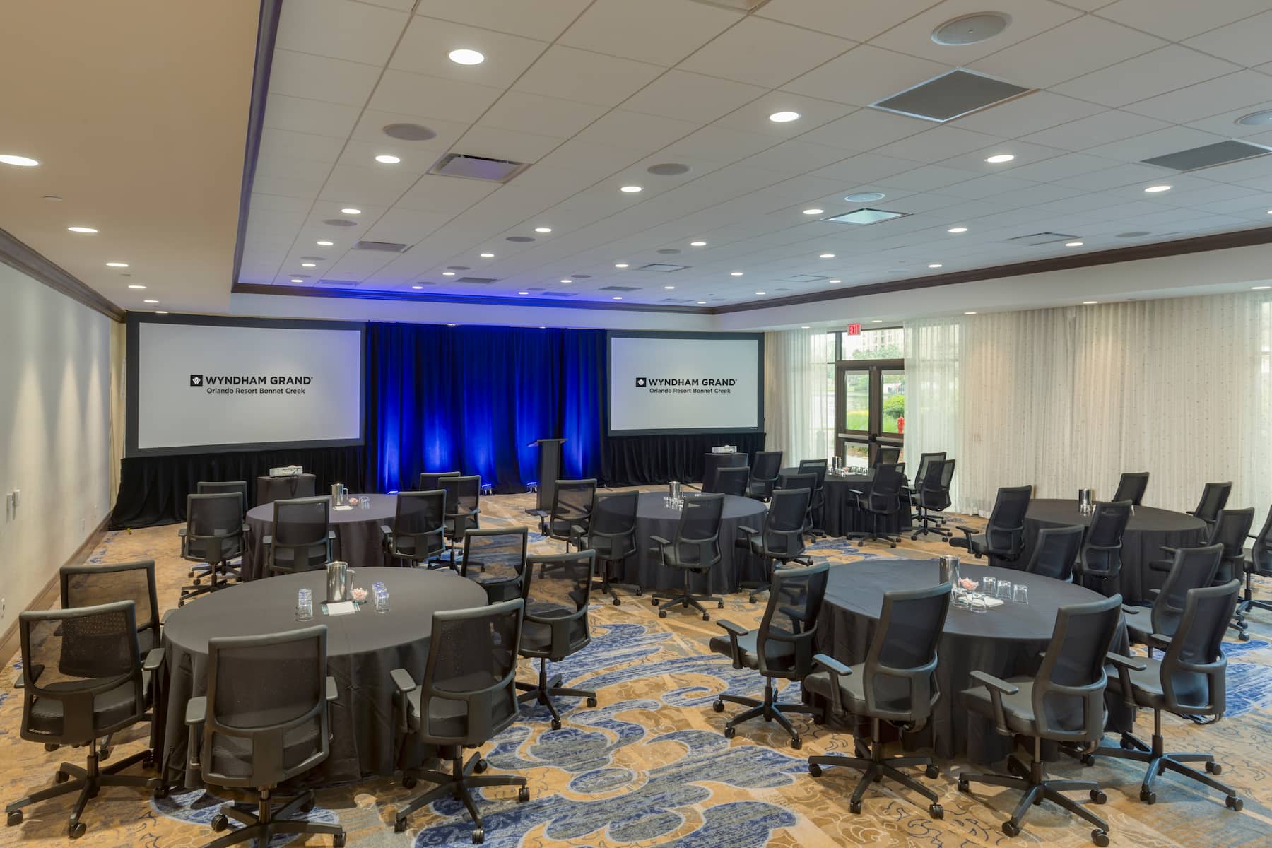 Meeting room at Wyndham Grand Orlando Resort Bonnet Creek in Orlando, Florida