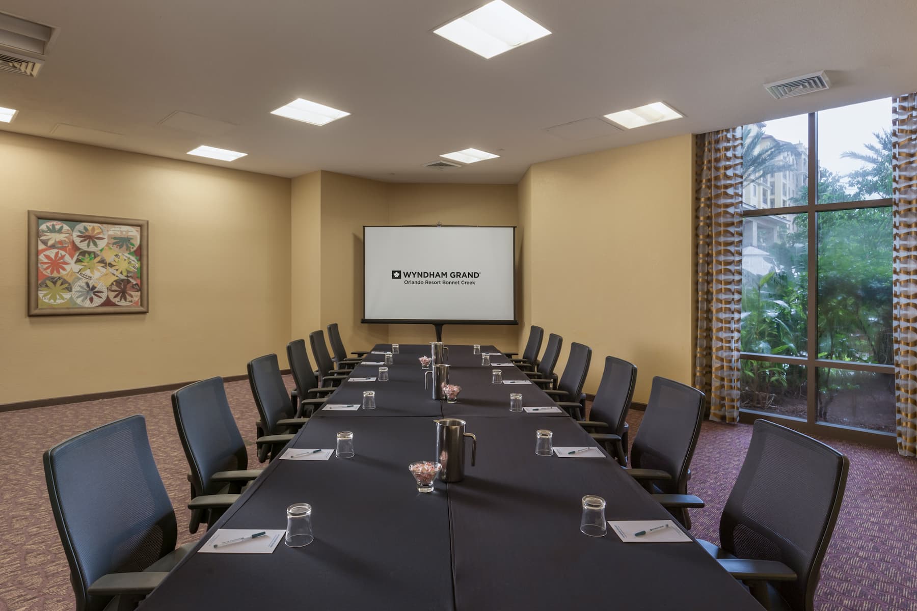 Meeting room at Wyndham Grand Orlando Resort Bonnet Creek in Orlando, Florida