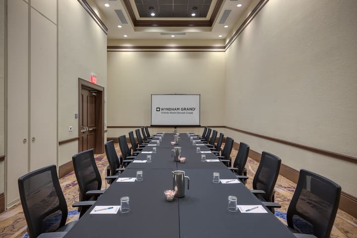 Meeting room at Wyndham Grand Orlando Resort Bonnet Creek in Orlando, Florida