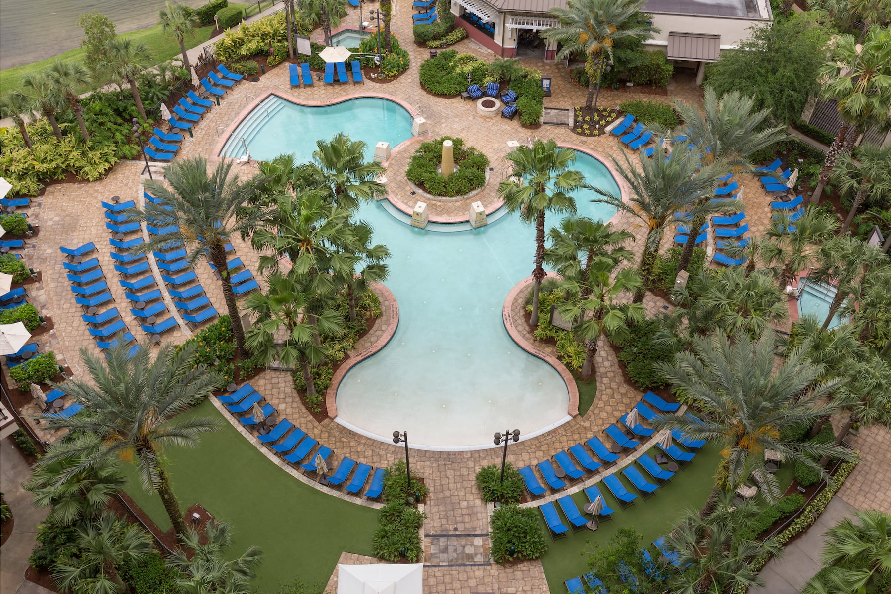 Pool at the Wyndham Grand Orlando Resort Bonnet Creek in Orlando, Florida