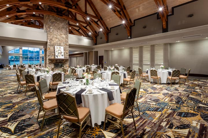 Meeting room at Grandover Resort & Spa, a Wyndham Grand Hotel in Greensboro, North Carolina