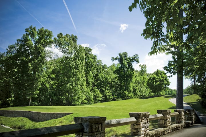Golf course at Grandover Resort & Spa, a Wyndham Grand Hotel in Greensboro, North Carolina
