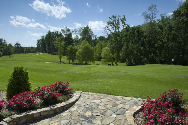 Golf course at Grandover Resort & Spa, a Wyndham Grand Hotel in Greensboro, North Carolina