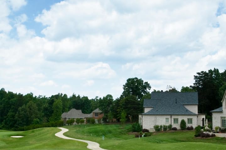 Golf course at Grandover Resort & Spa, a Wyndham Grand Hotel in Greensboro, North Carolina