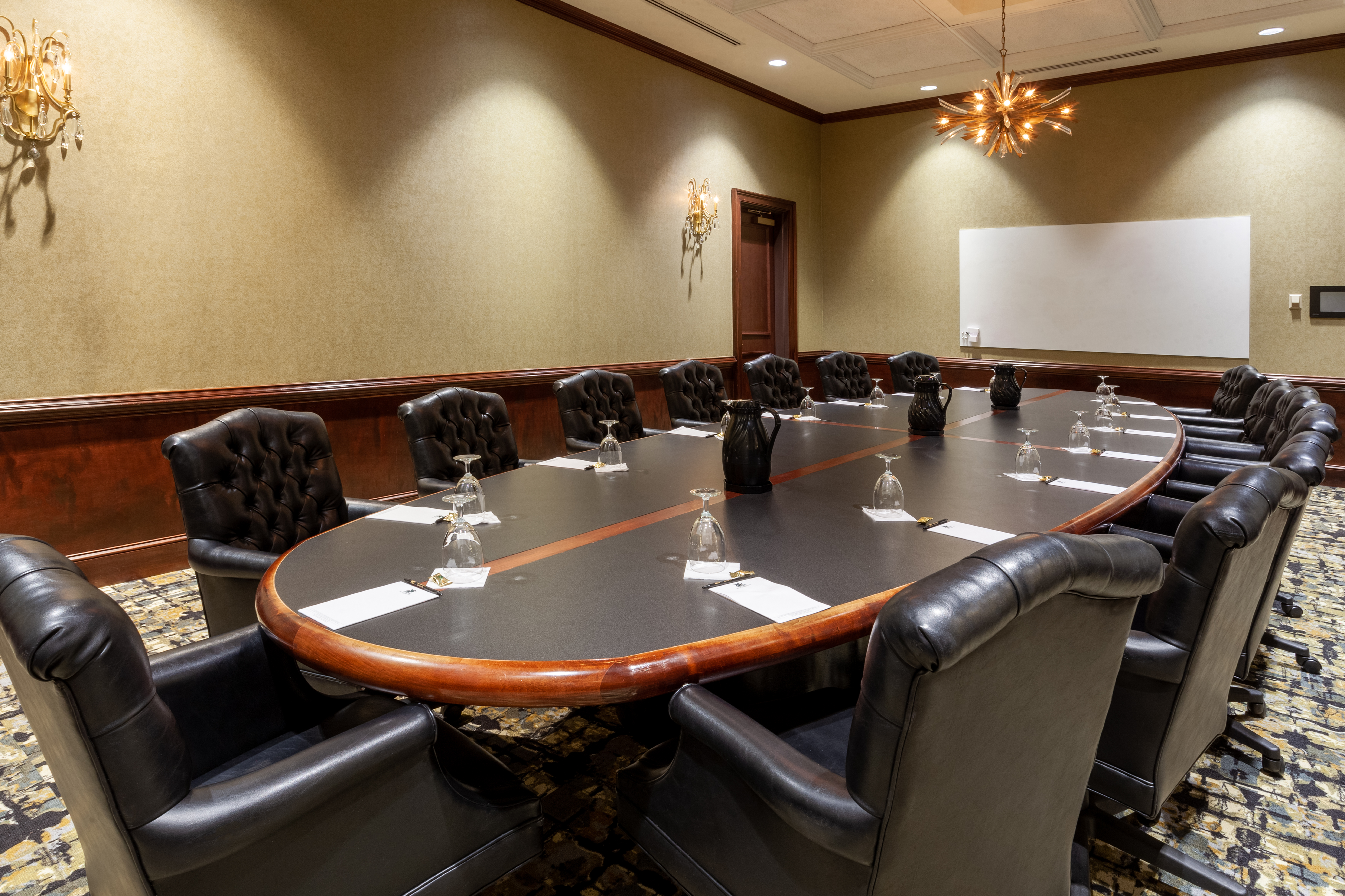 Meeting room at Grandover Resort & Spa, a Wyndham Grand Hotel in Greensboro, North Carolina
