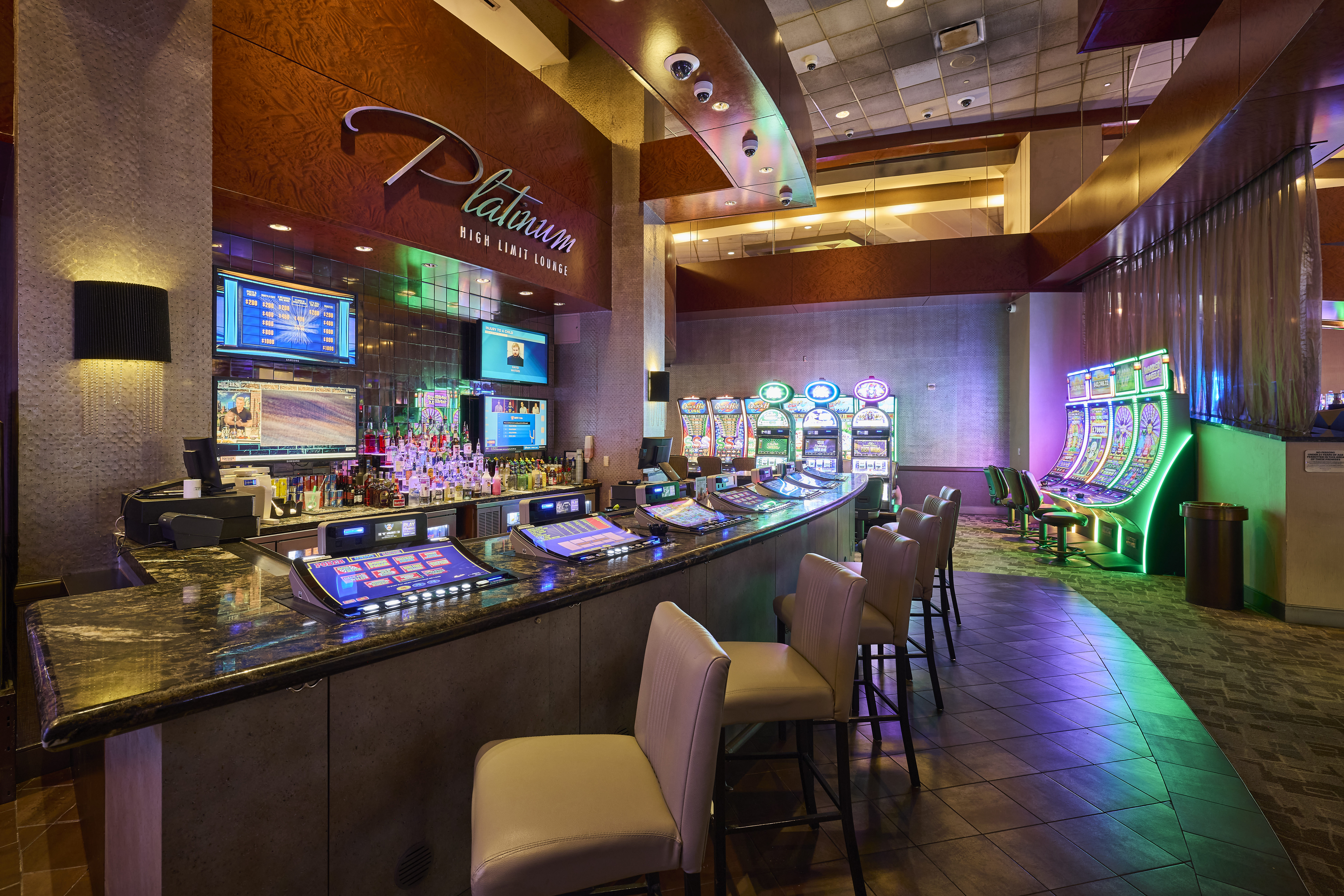 Bar at Choctaw Casino & Resort Durant, a Wyndham Grand Hotel in Durant, Oklahoma