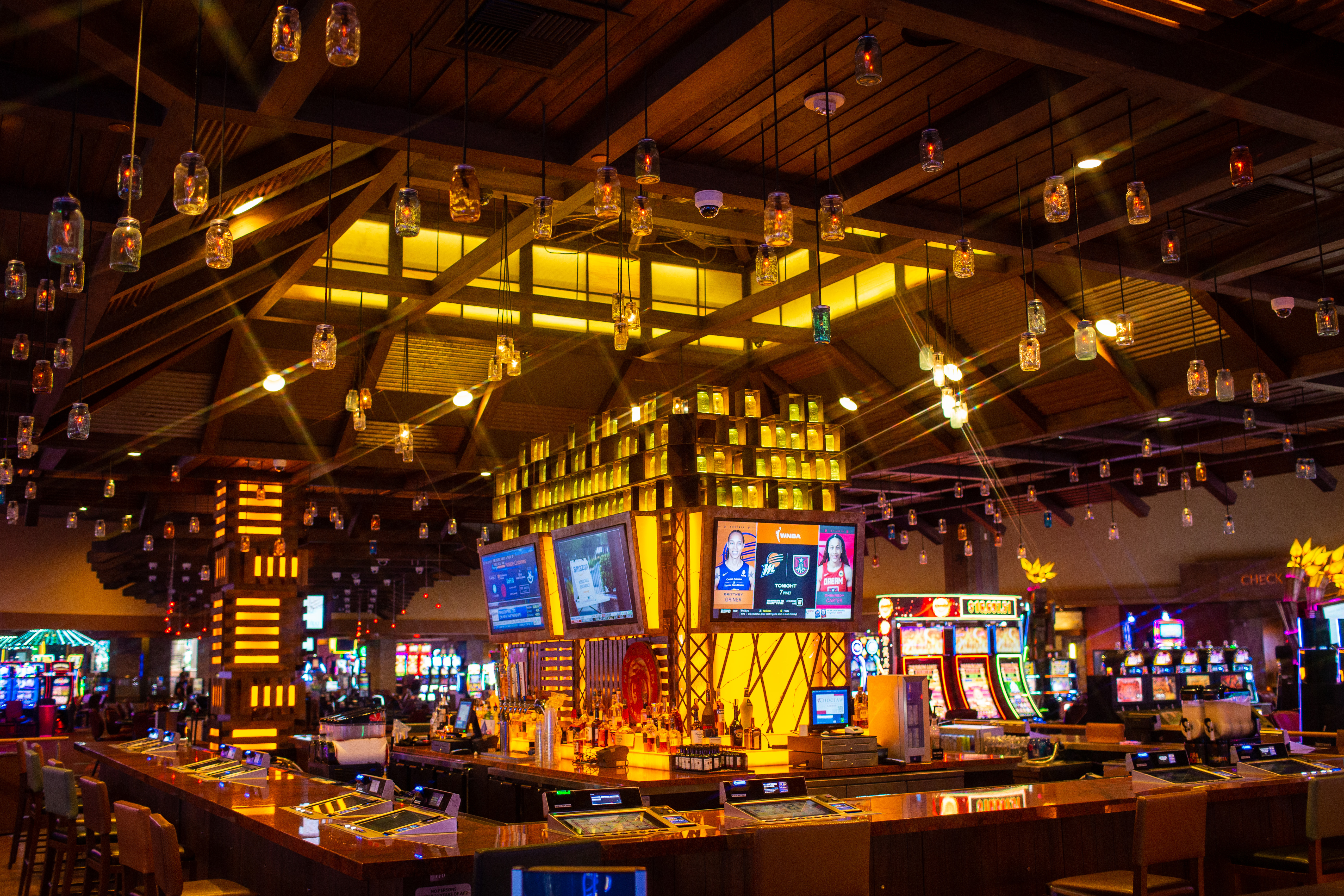 Bar at Choctaw Casino & Resort Durant, a Wyndham Grand Hotel in Durant, Oklahoma