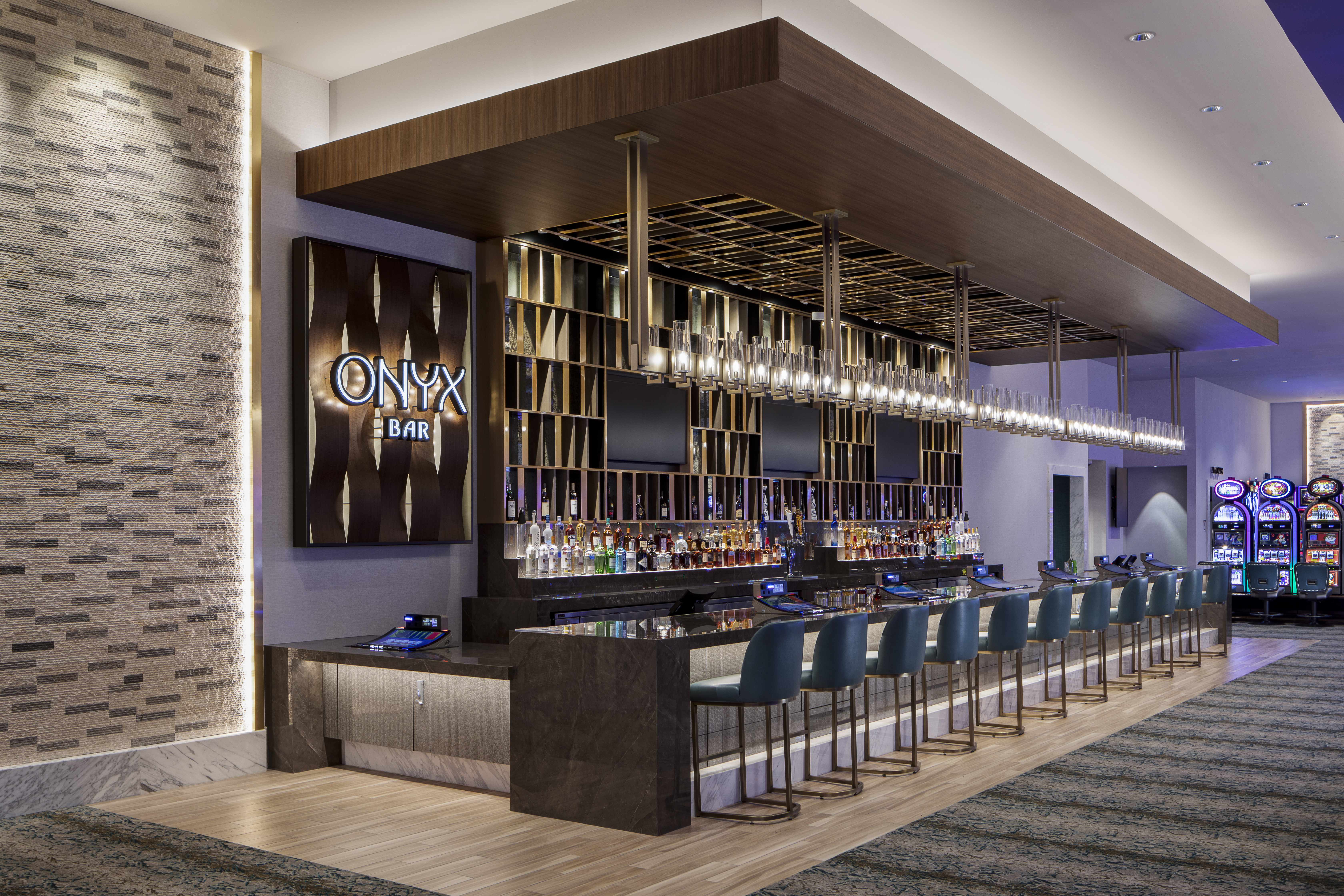 Bar at Choctaw Casino & Resort Durant, a Wyndham Grand Hotel in Durant, Oklahoma