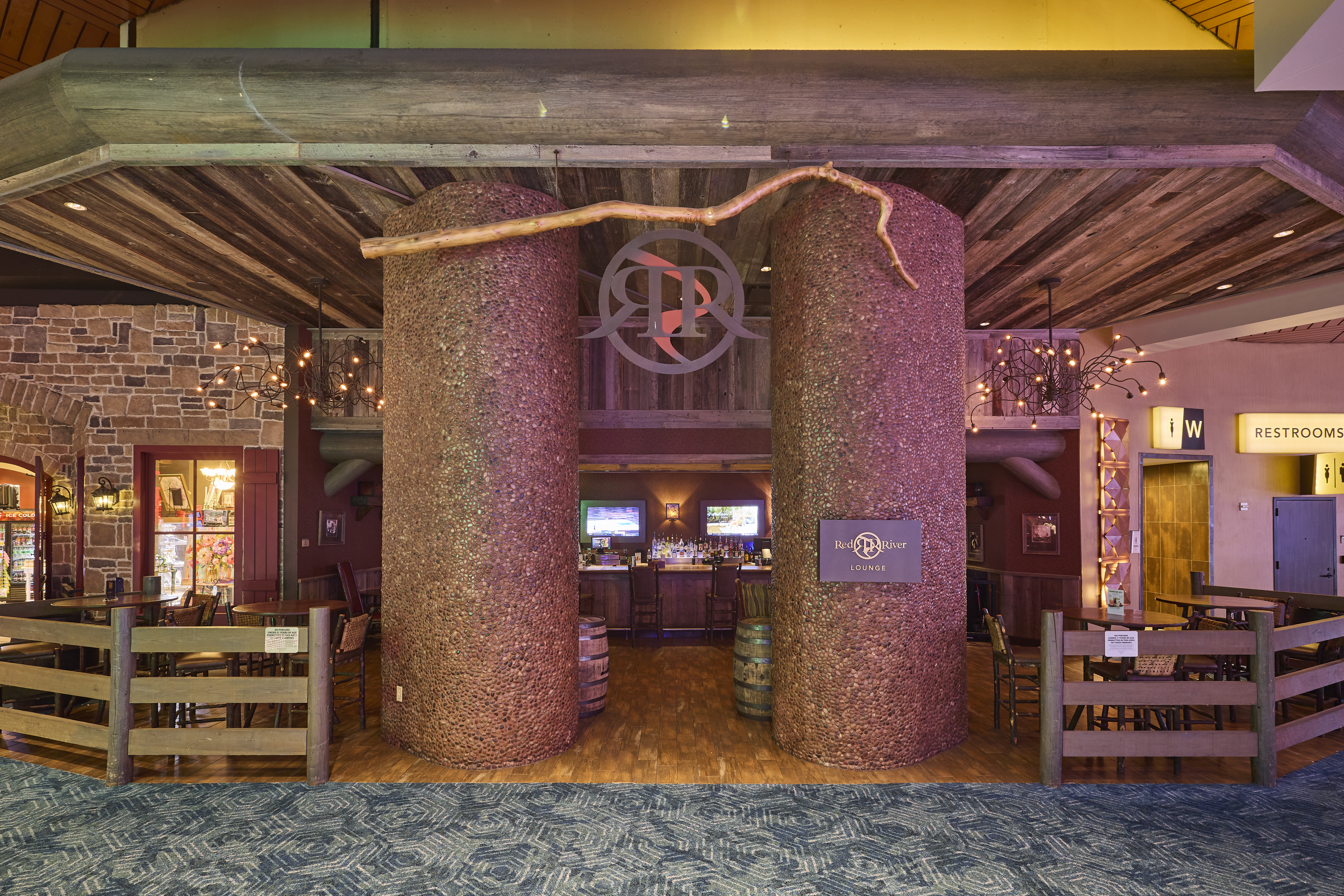 Bar at Choctaw Casino & Resort Durant, a Wyndham Grand Hotel in Durant, Oklahoma